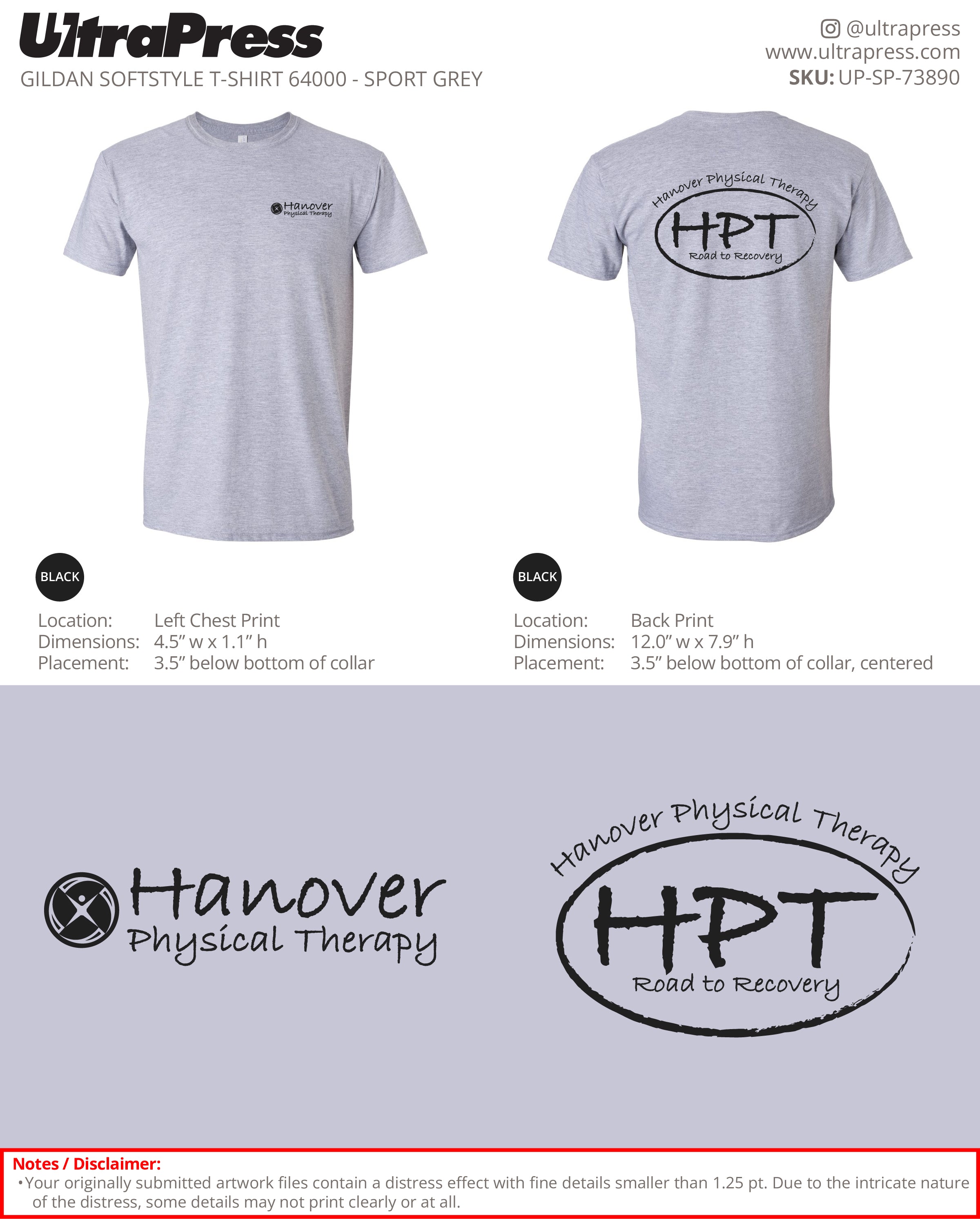 UP-SP-73890 HPT - Matthew J. Tibert 100 Pieces Package (Bulk)