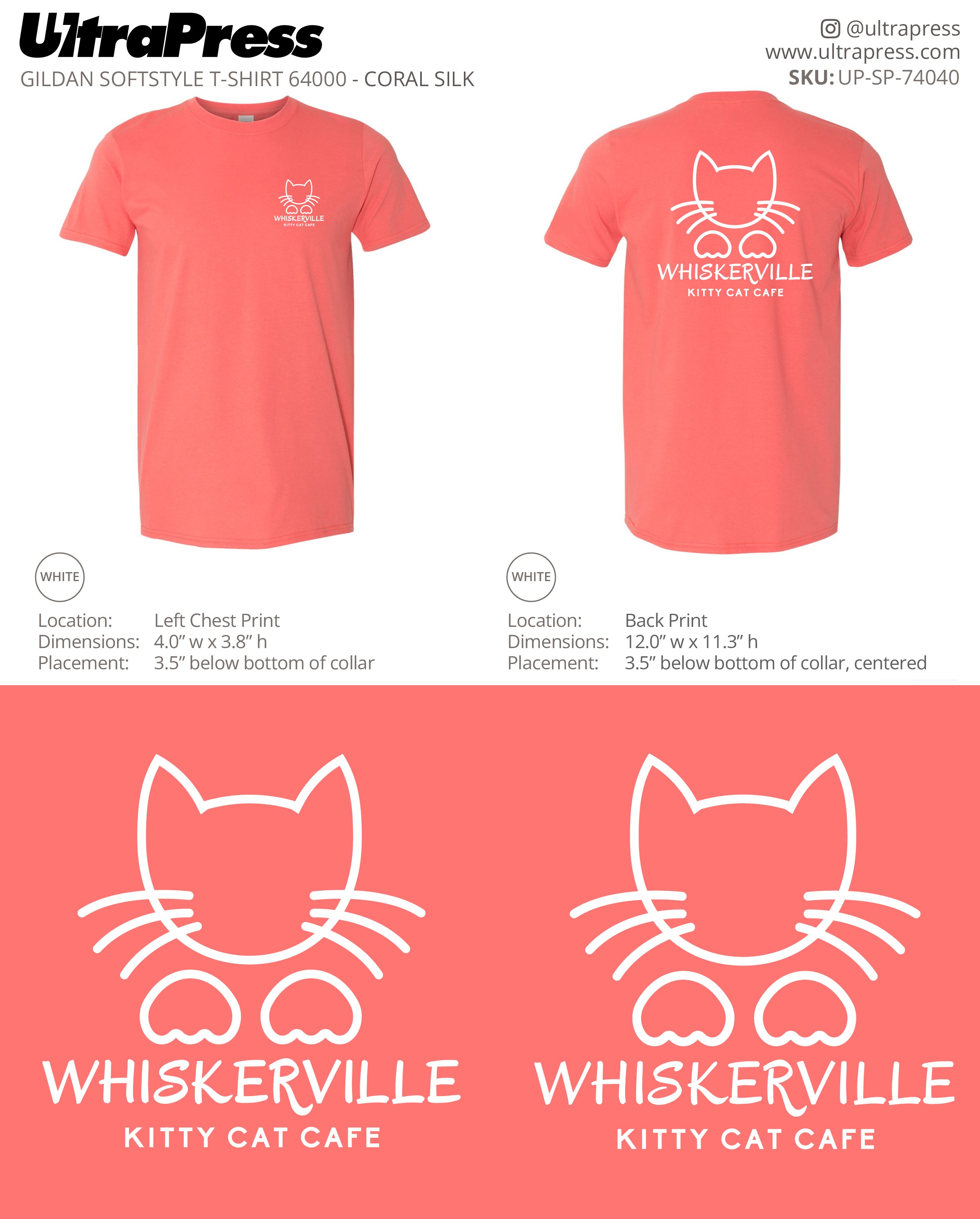 UP-SP-74040 Whiskerville Kitty Cat Cafe - Wendy Hayes 100 Pieces Package (Bulk)