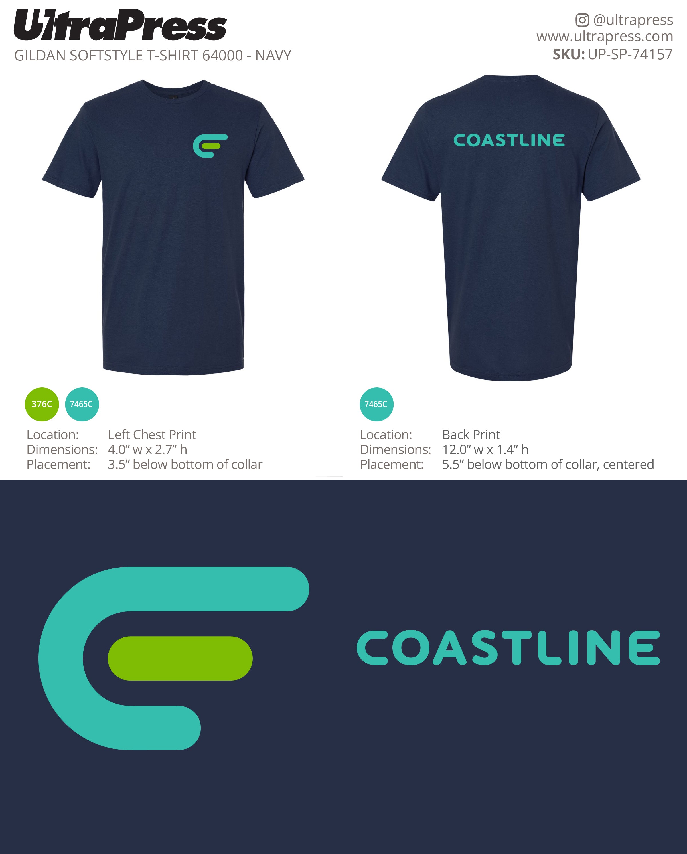 UP-SP-74157 Coastline - Hannah Jackson 100 Min Qty (Bulk)