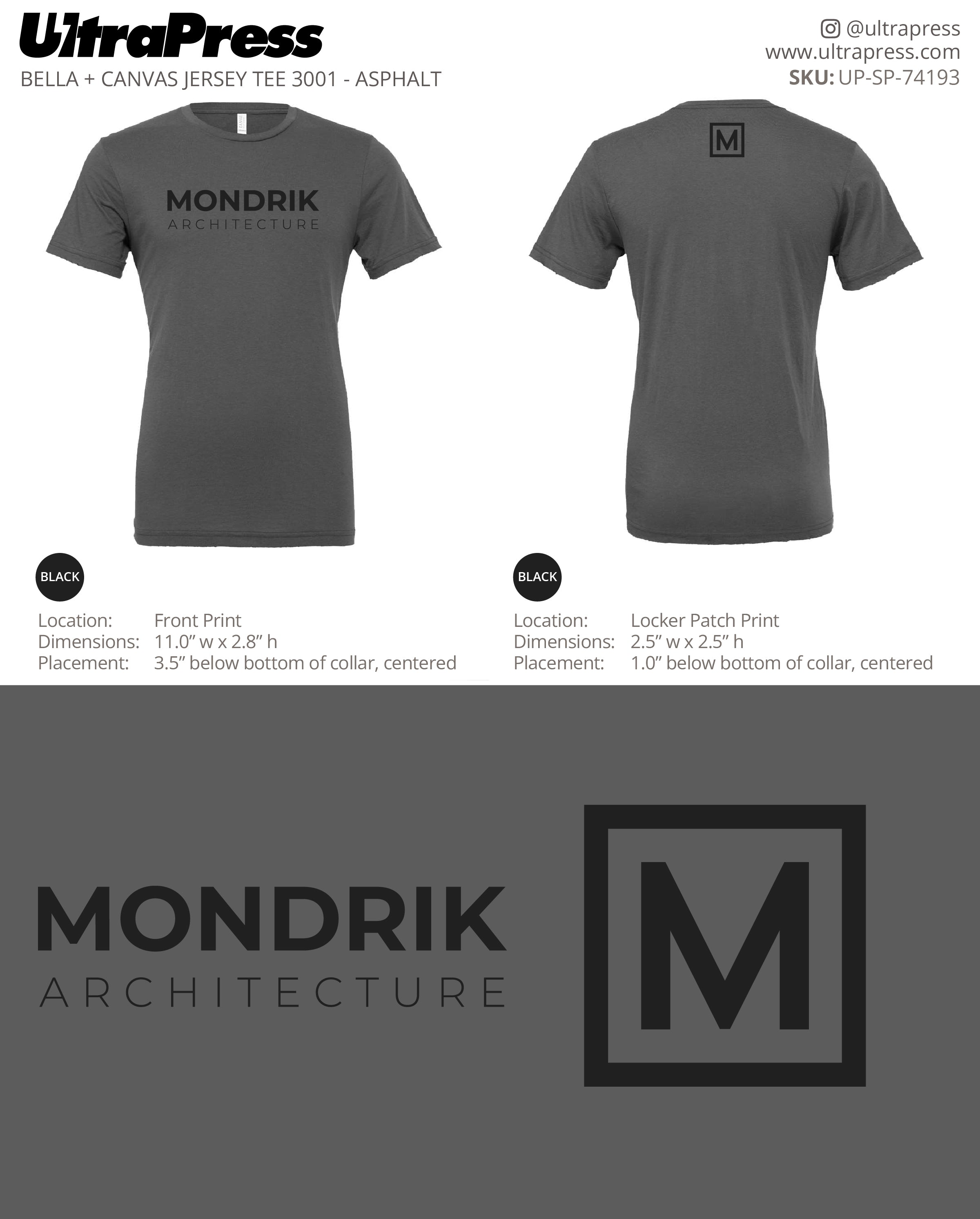 UP-SP-74193 Mondrik Architecture - Megan Mondrik 25 Min Qty (Bulk)