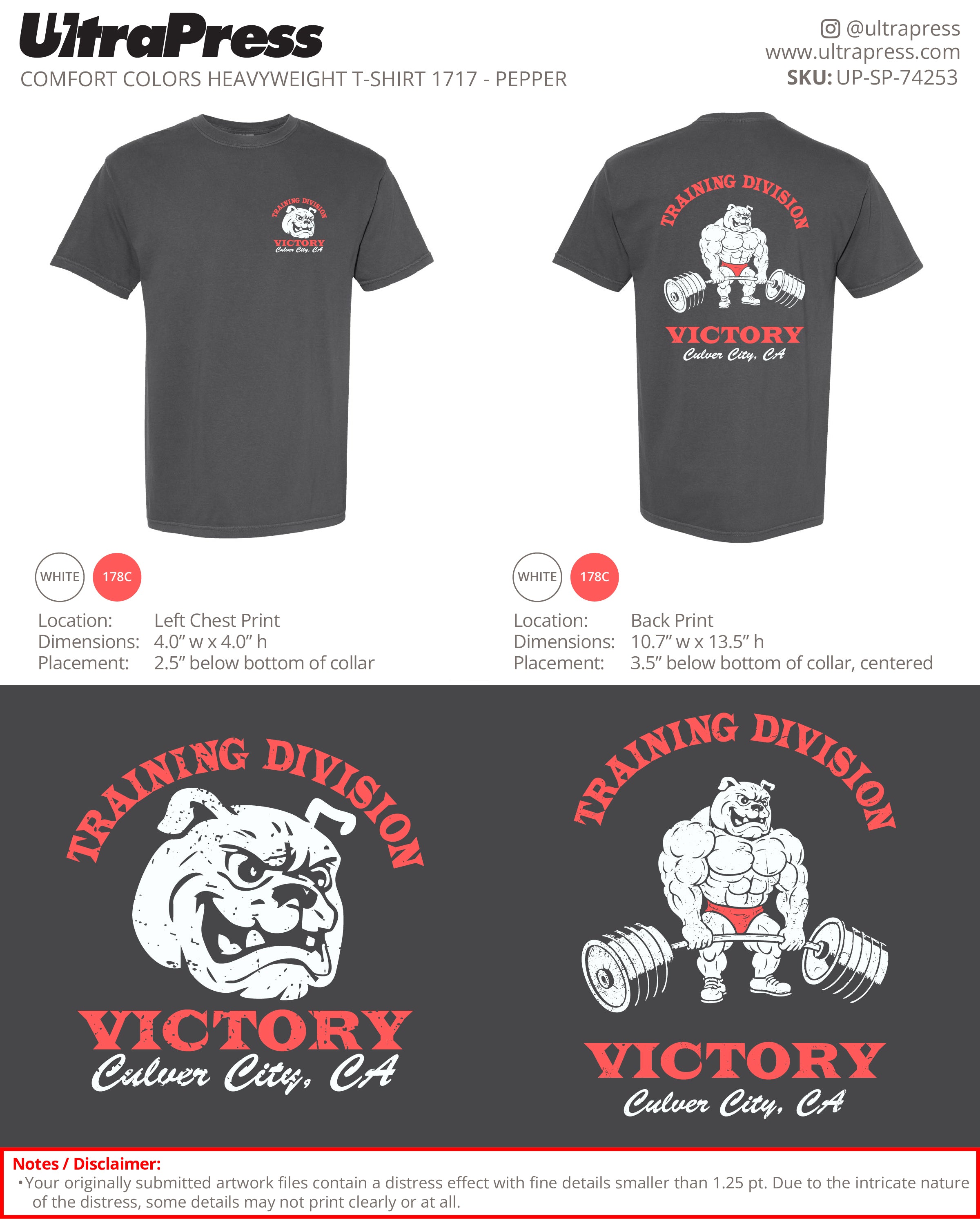 UP-SP-74253 Training Division Victory - Santo Riva 100 Min Qty (Bulk)