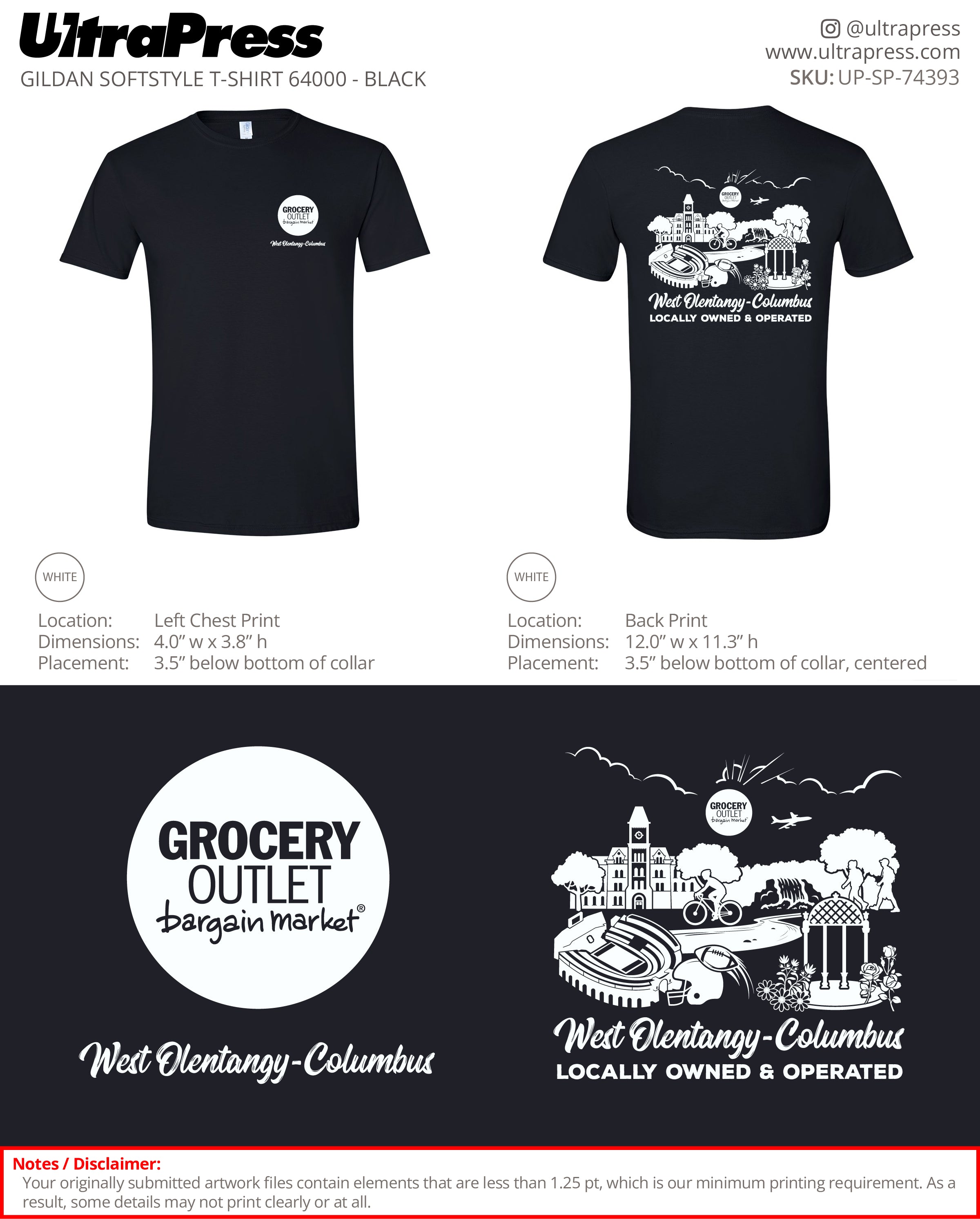 UP-SP-74393 Grocery Outlet Bargain Market - Leonel Galeano 100 Min Qty (Bulk)