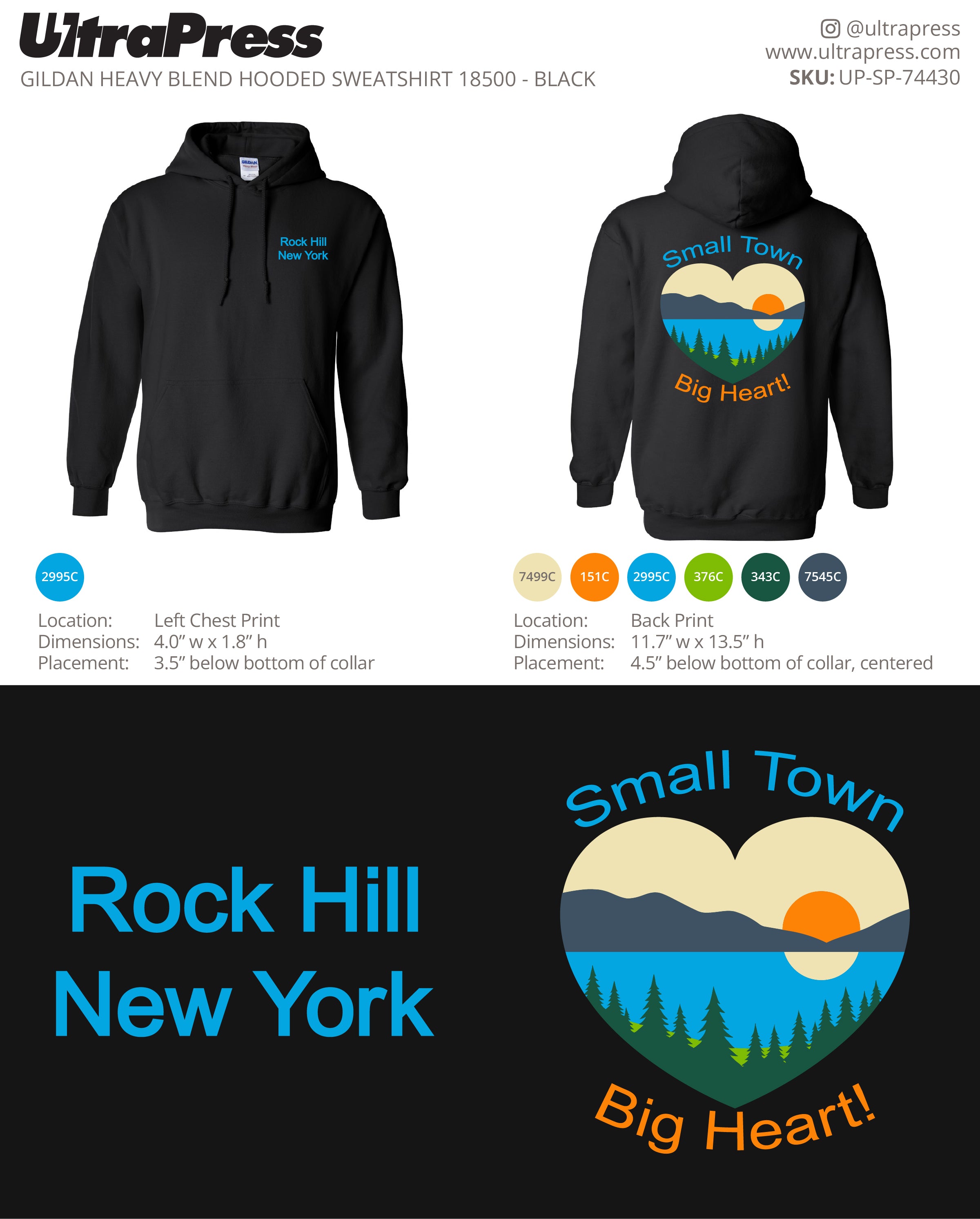 UP-SP-74430 Small Town Big Heart! - Joe Giangiacomo 72 Min Qty (Bulk)