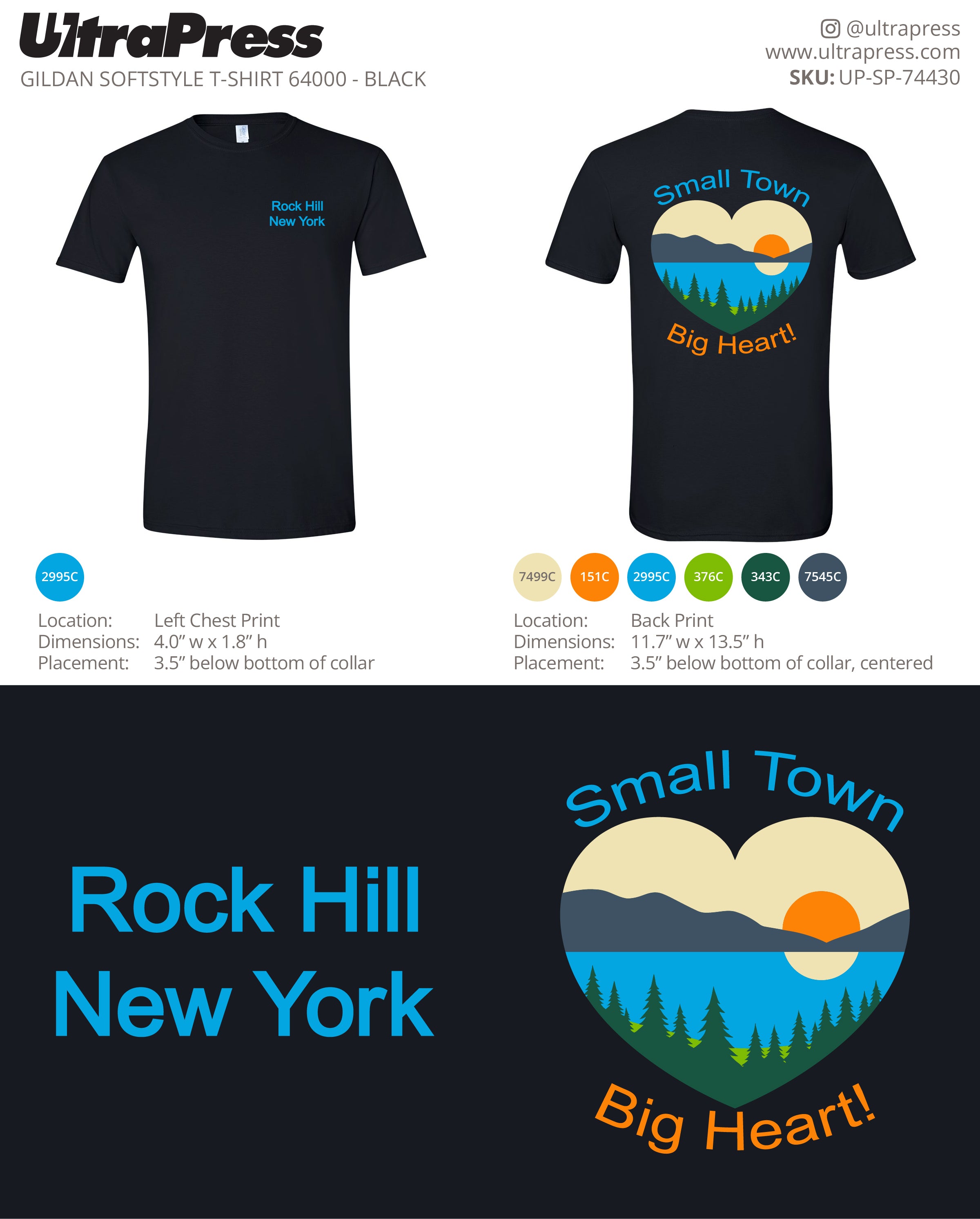 UP-SP-74430 Small Town Big Heart! - Joe Giangiacomo 72 Min Qty (Bulk)