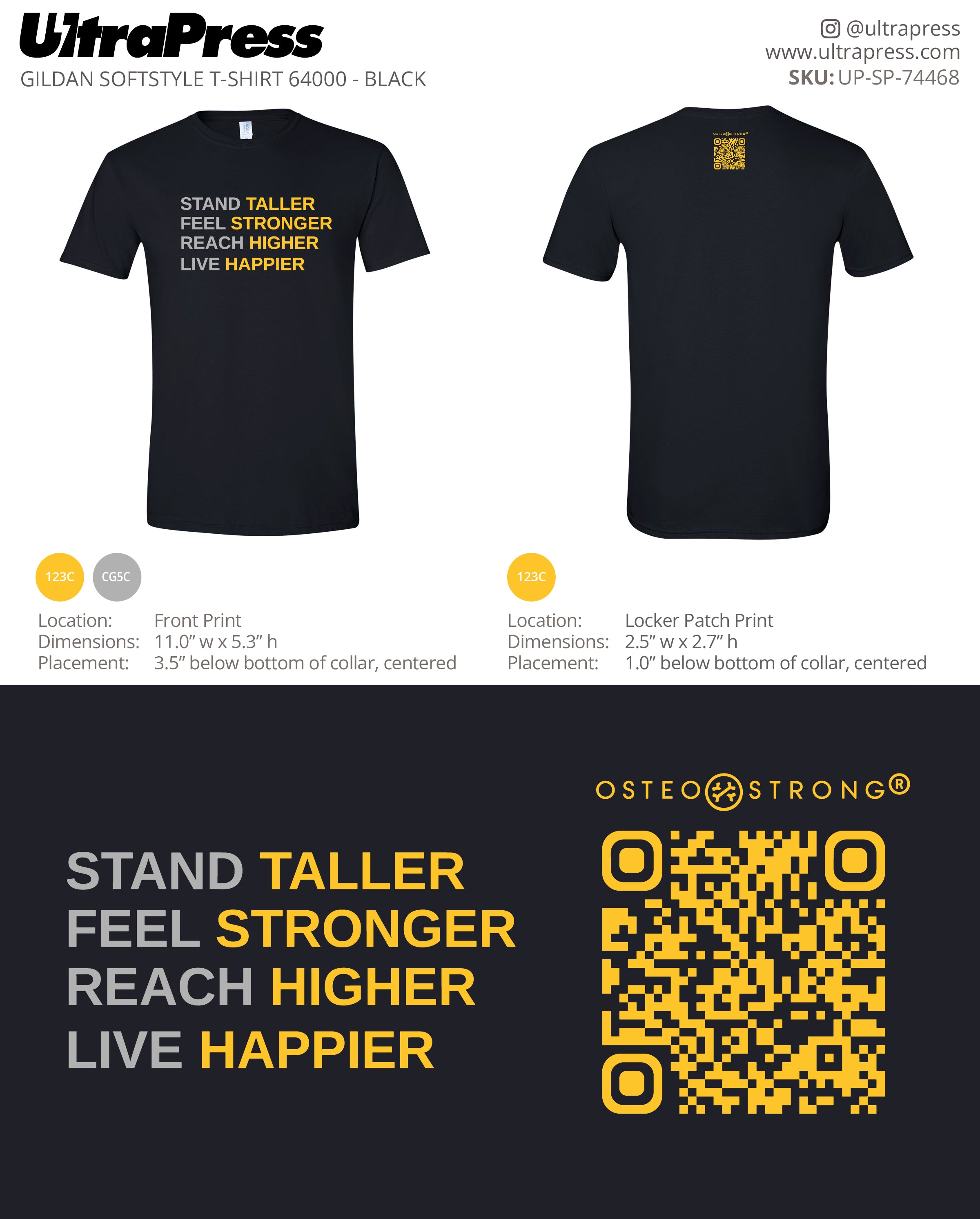 UP-SP-74468 Osteo Strong - Alessandro Rugge 100 Pieces Package (Bulk)