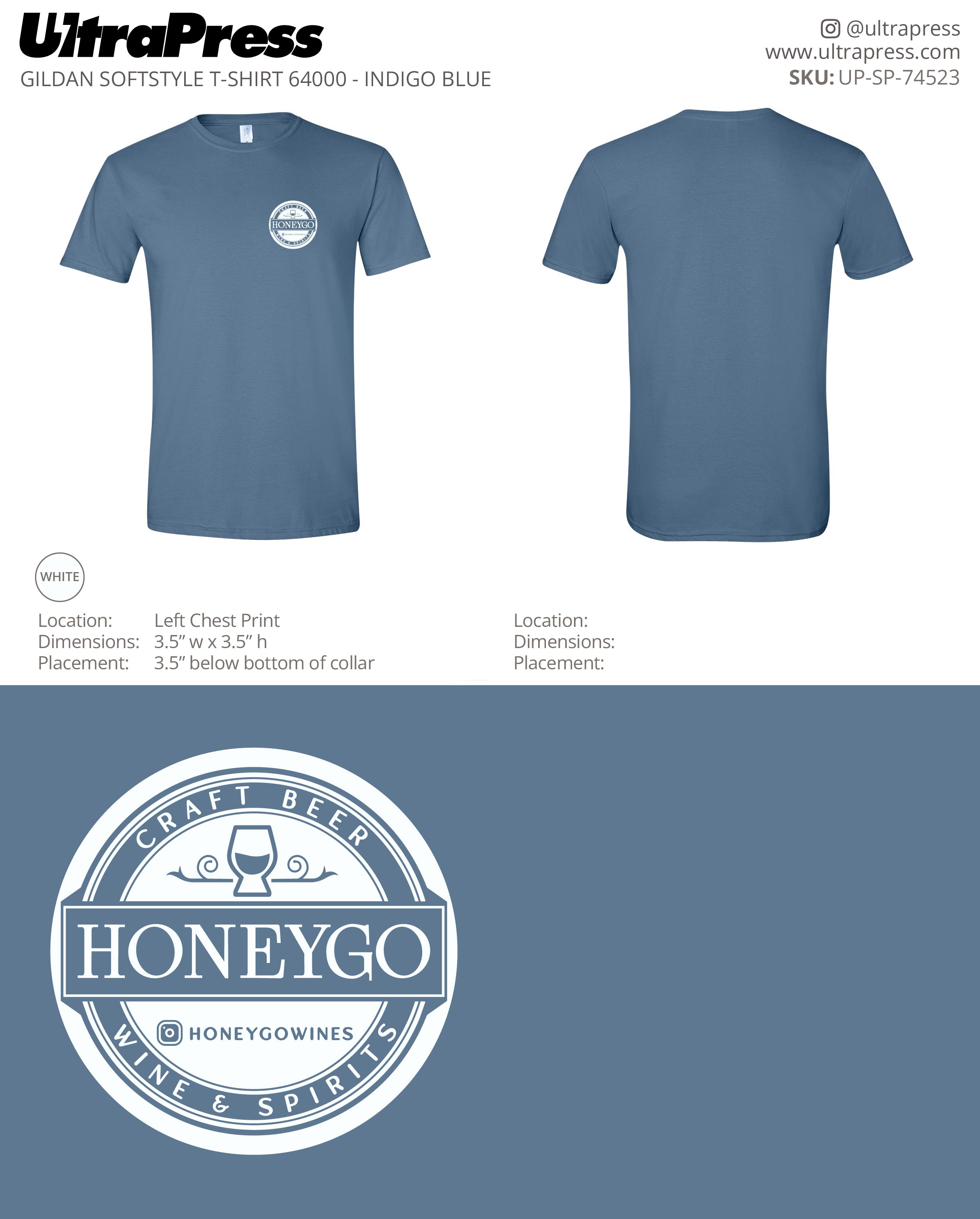 UP-SP-74523 Honey Go Wines - Ankuj Desai 100 Pieces Package (Bulk)