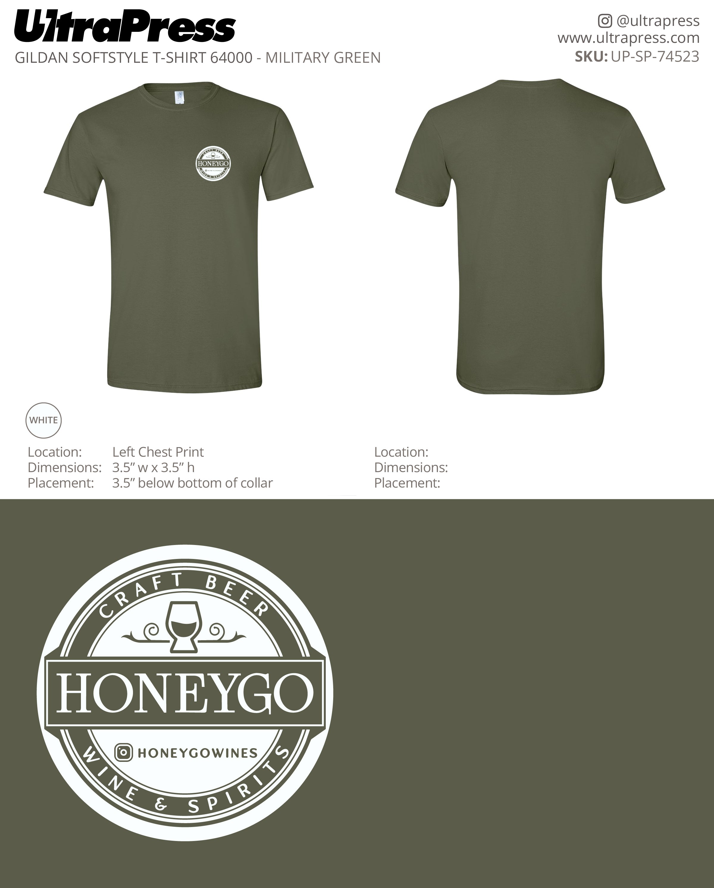 UP-SP-74523 Honey Go Wines - Ankuj Desai 100 Pieces Package (Bulk)