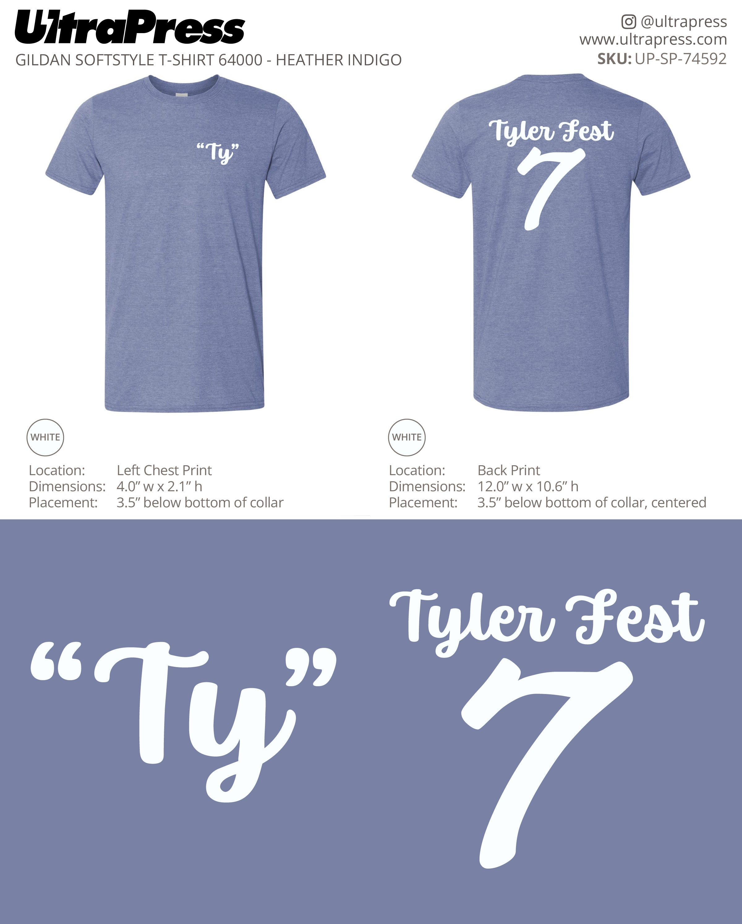 UP-SP-74592 Tyler Fest - Michelle Teubert 50 Min Qty (Bulk)