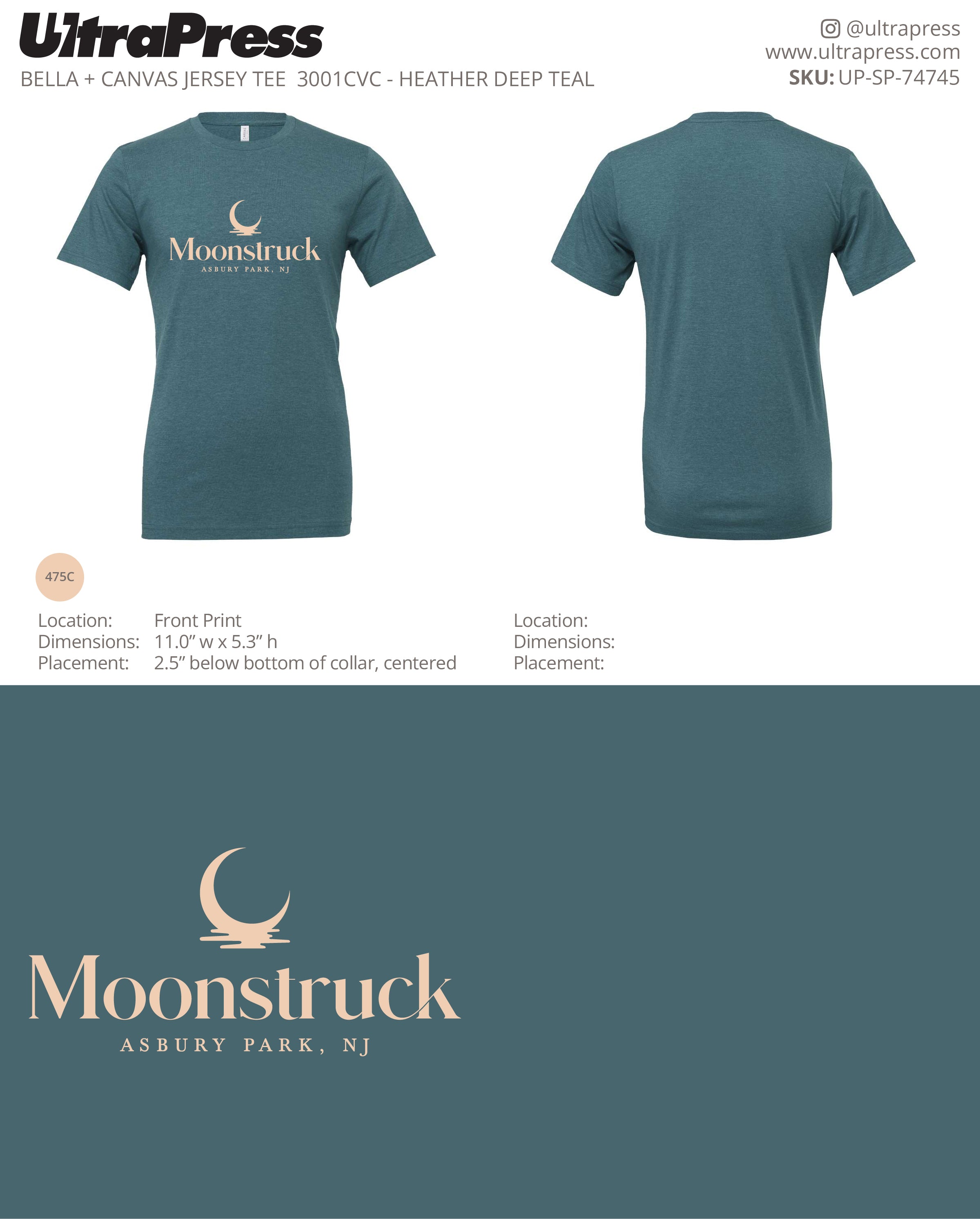UP-SP-74745 Moonstruck Restaurant Tees and Sweaters - Vincent Costa 72 Min Qty (Bulk)
