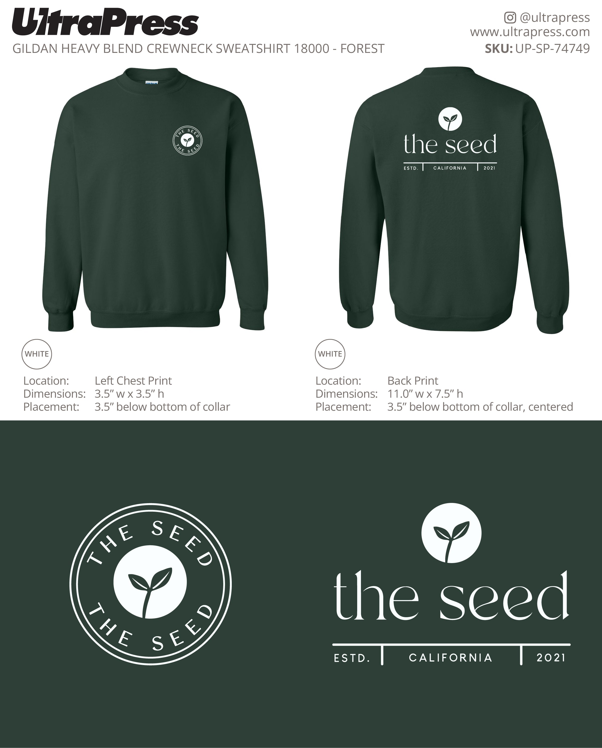 UP-SP-74749 The Seed - Yasmine Wahab 48 Min Qty (Bulk)