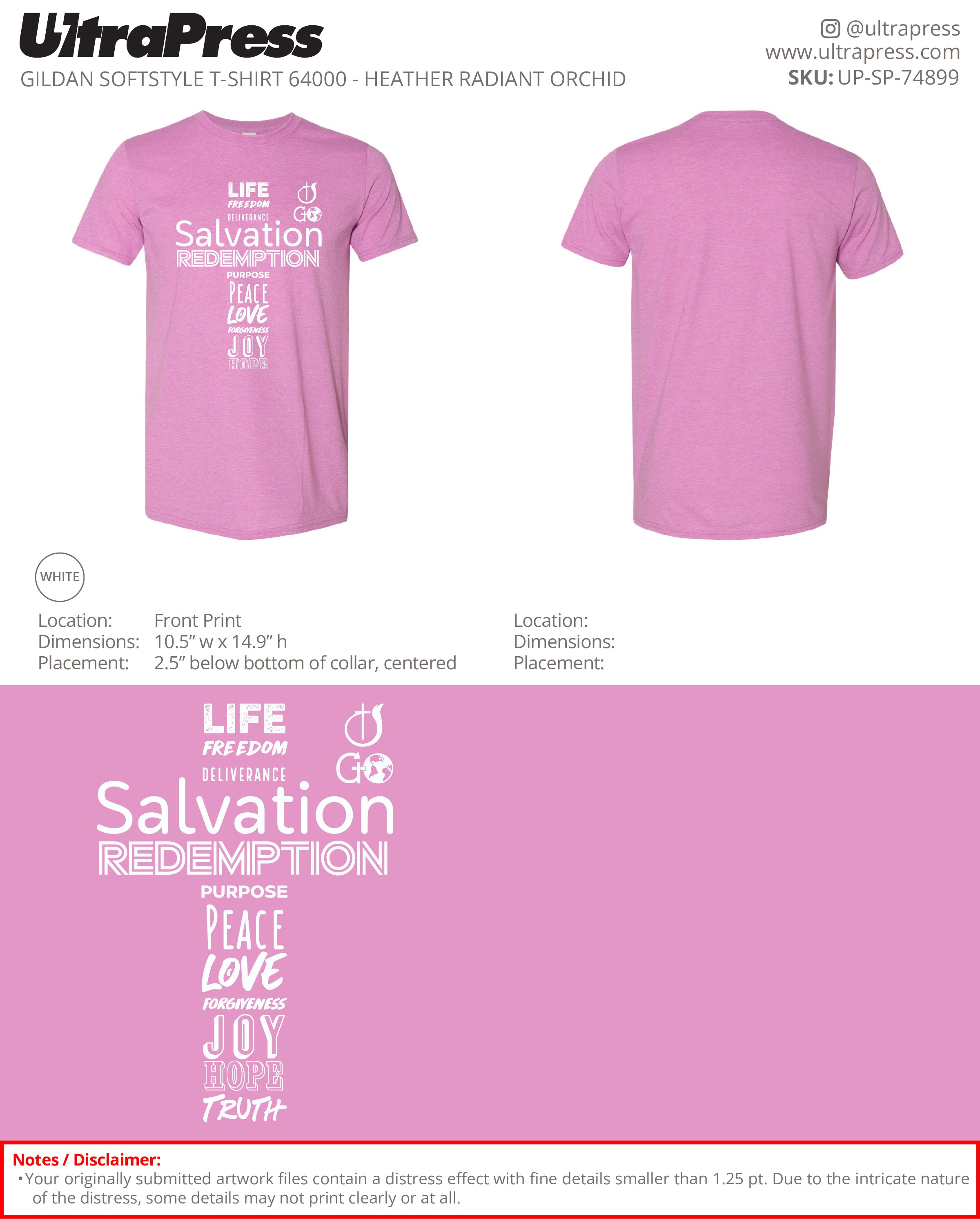 UP-SP-74899 GO Cross Shirt 2025 - Jason Riffe 100 Min Qty (Bulk)