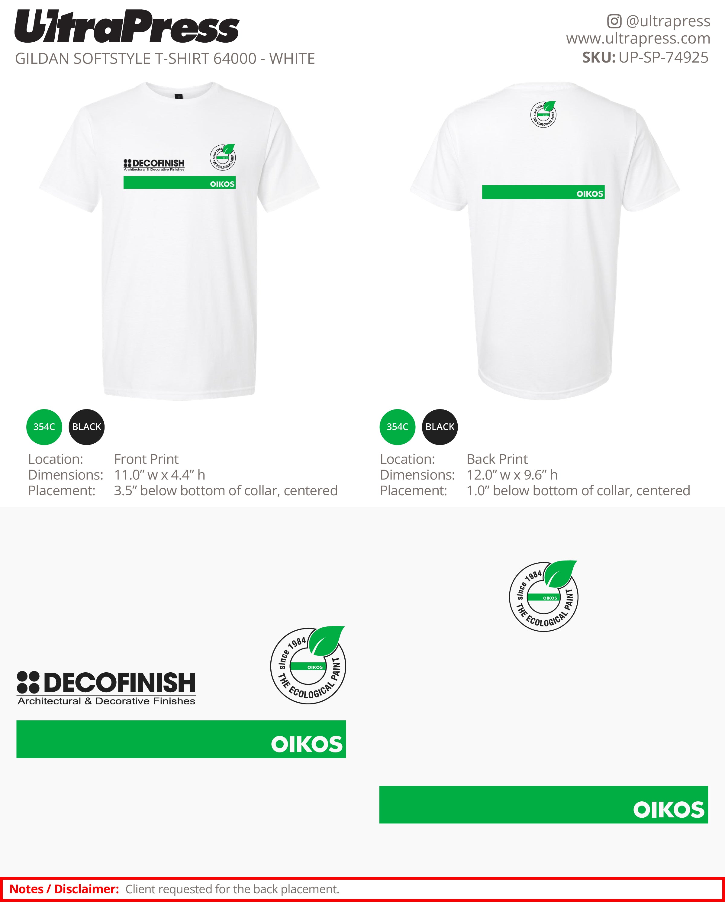 UP-SP-74925 Decofinish - Vivian Frank 100 Min Qty (Bulk)