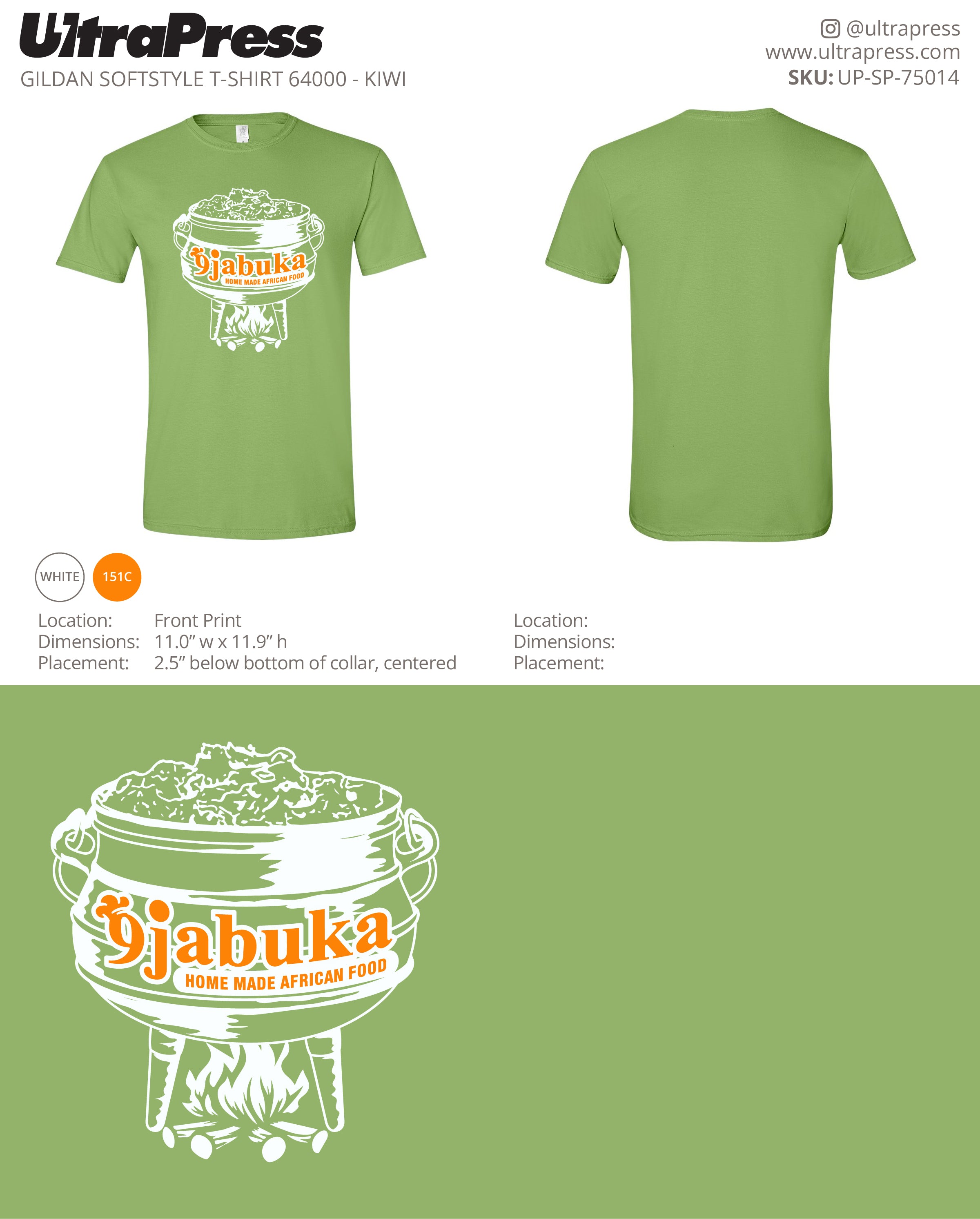 UP-SP-75014 9JABUKA - Florence Taiwo 100 Pieces Package (Bulk)