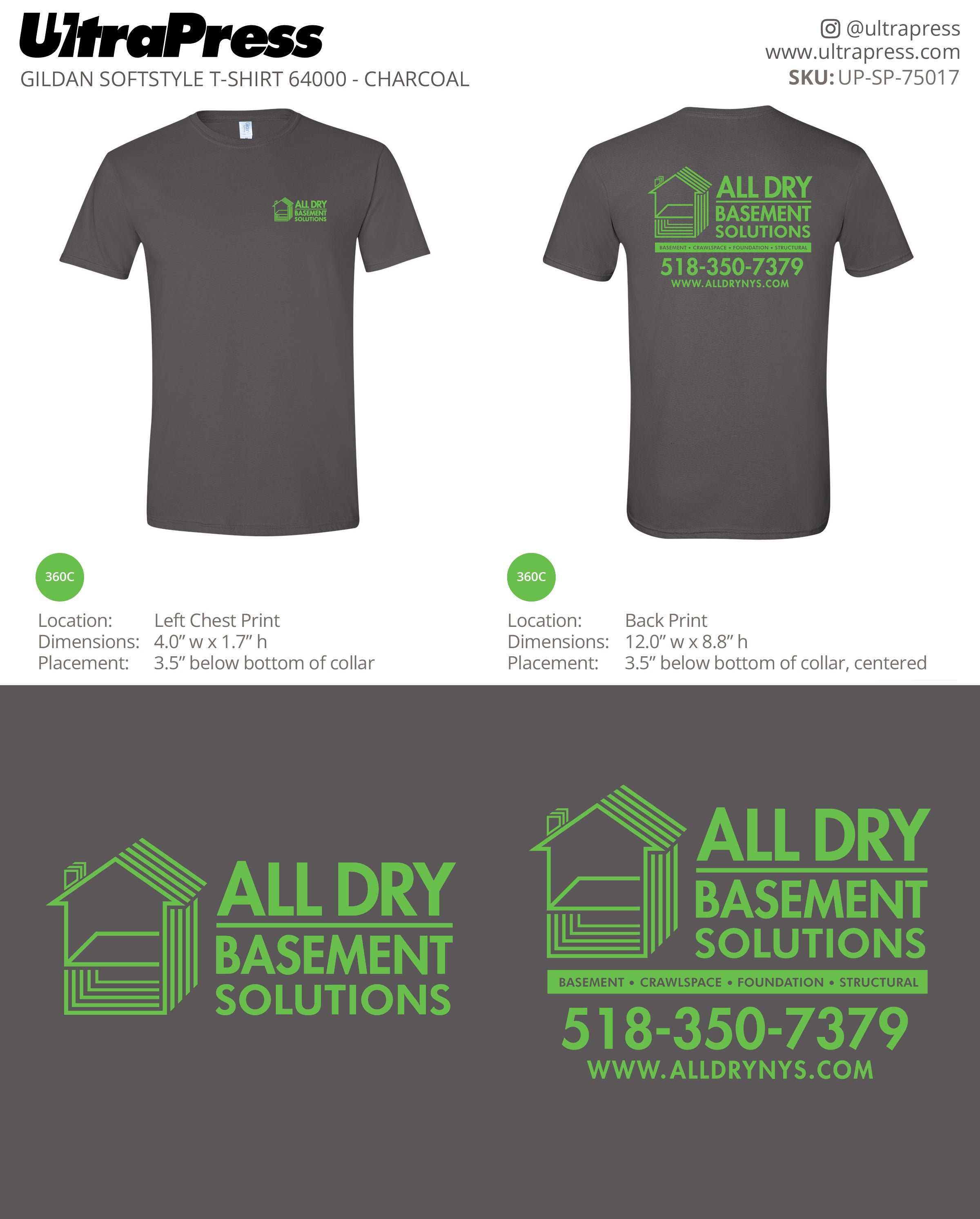 UP-SP-75017 All Dry Basement Solutions - Todd Bumbarger 100 Pieces Package (Bulk)