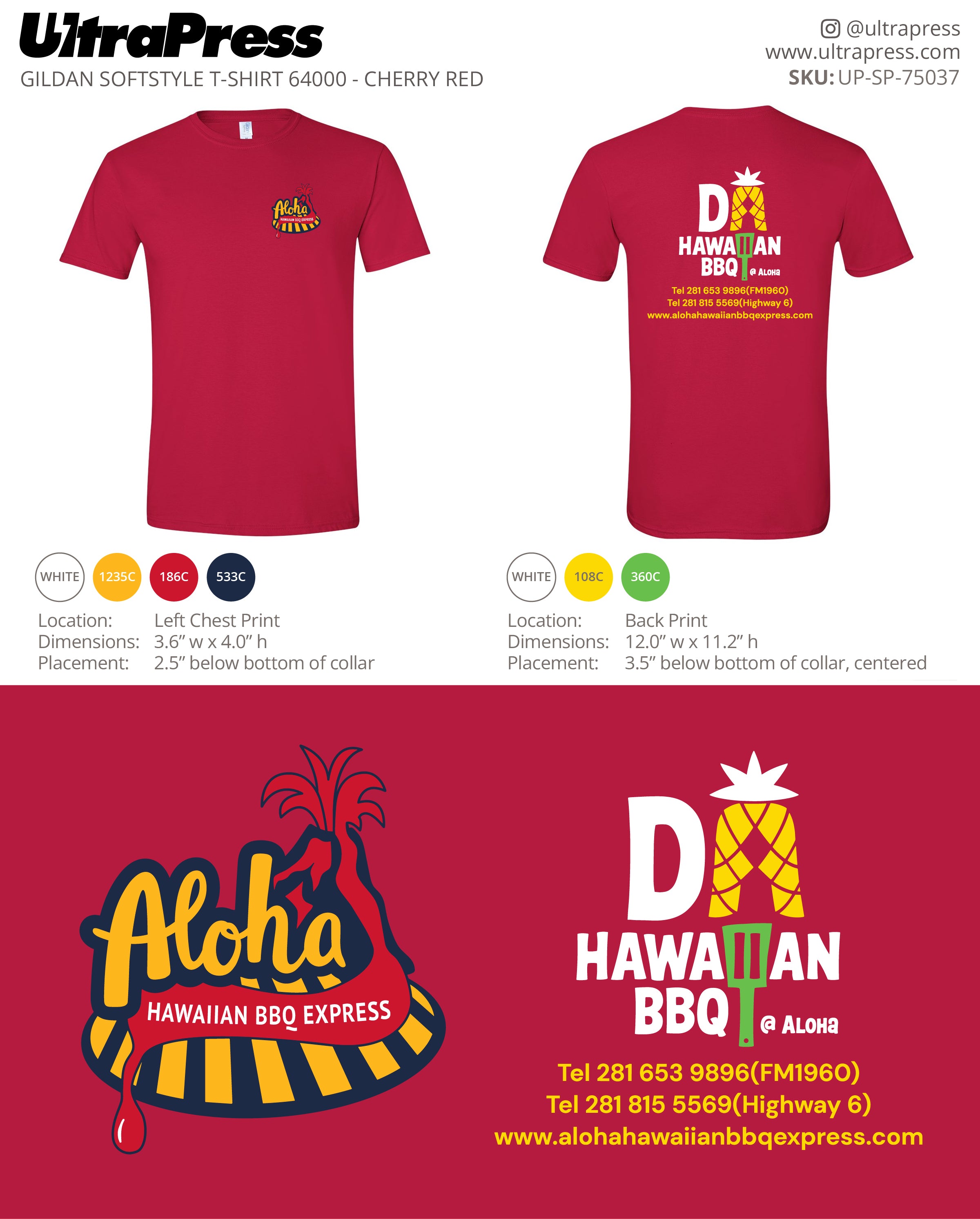 UP-SP-75037 Hawaiian BBQ Express - Jason Chen 100 Pieces Package (Bulk)