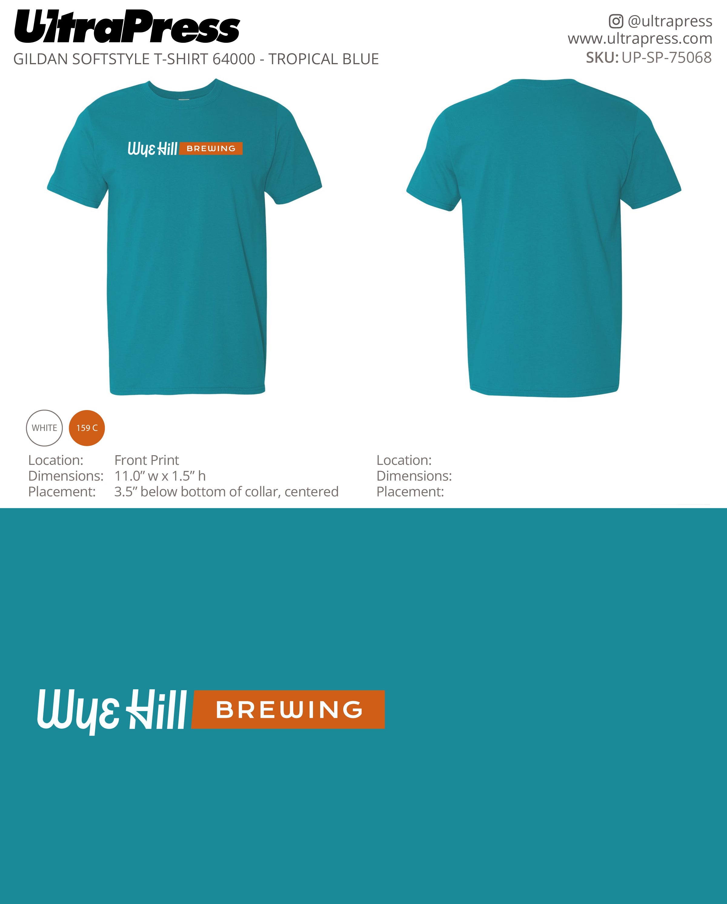 UP-SP-75068 Wye Hill Brewing - Chris Borreson 100 Min Qty (Bulk)