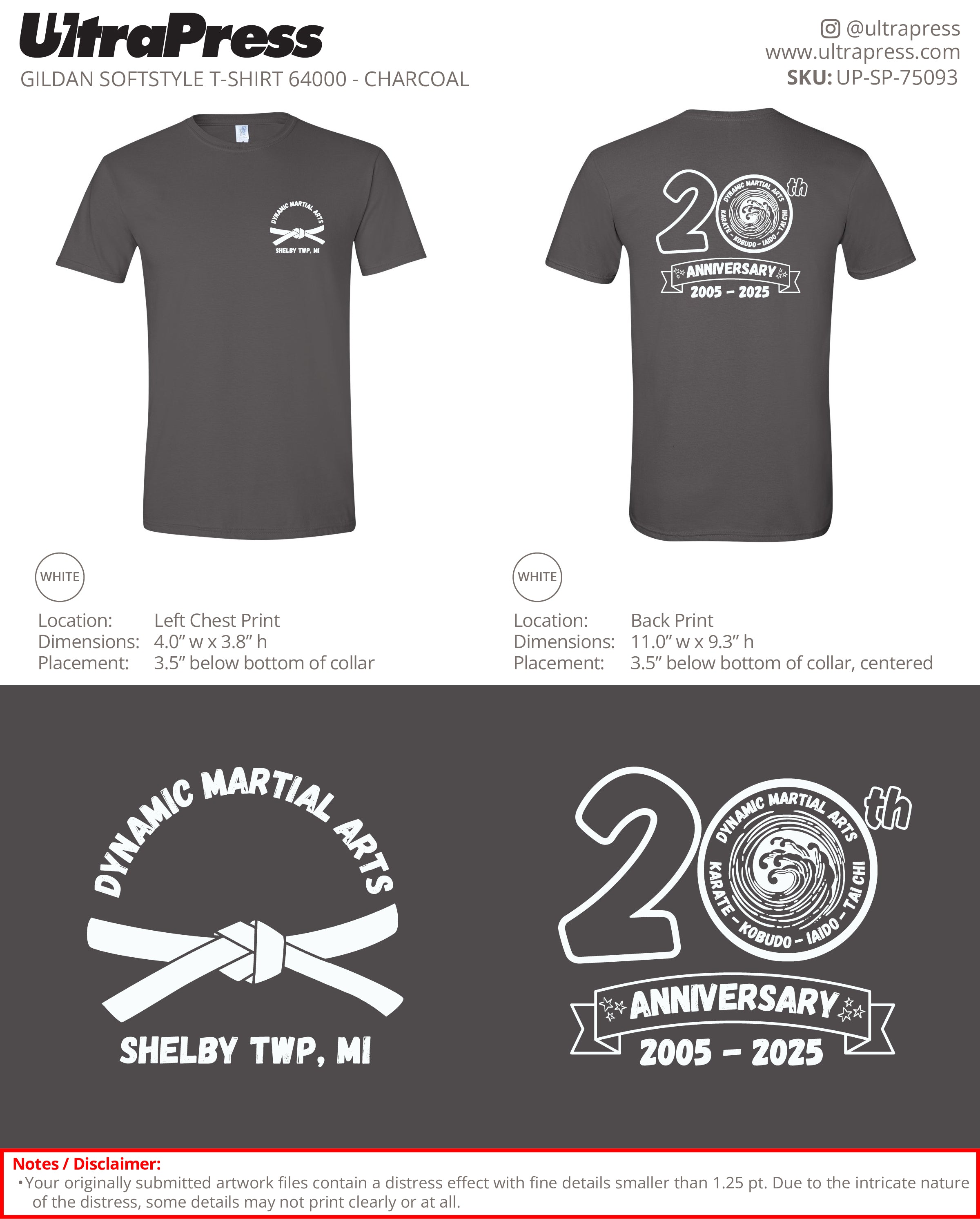 UP-SP-75093 Dynamic Martial Arts - Jon Davis 24 Min Qty (Bulk)