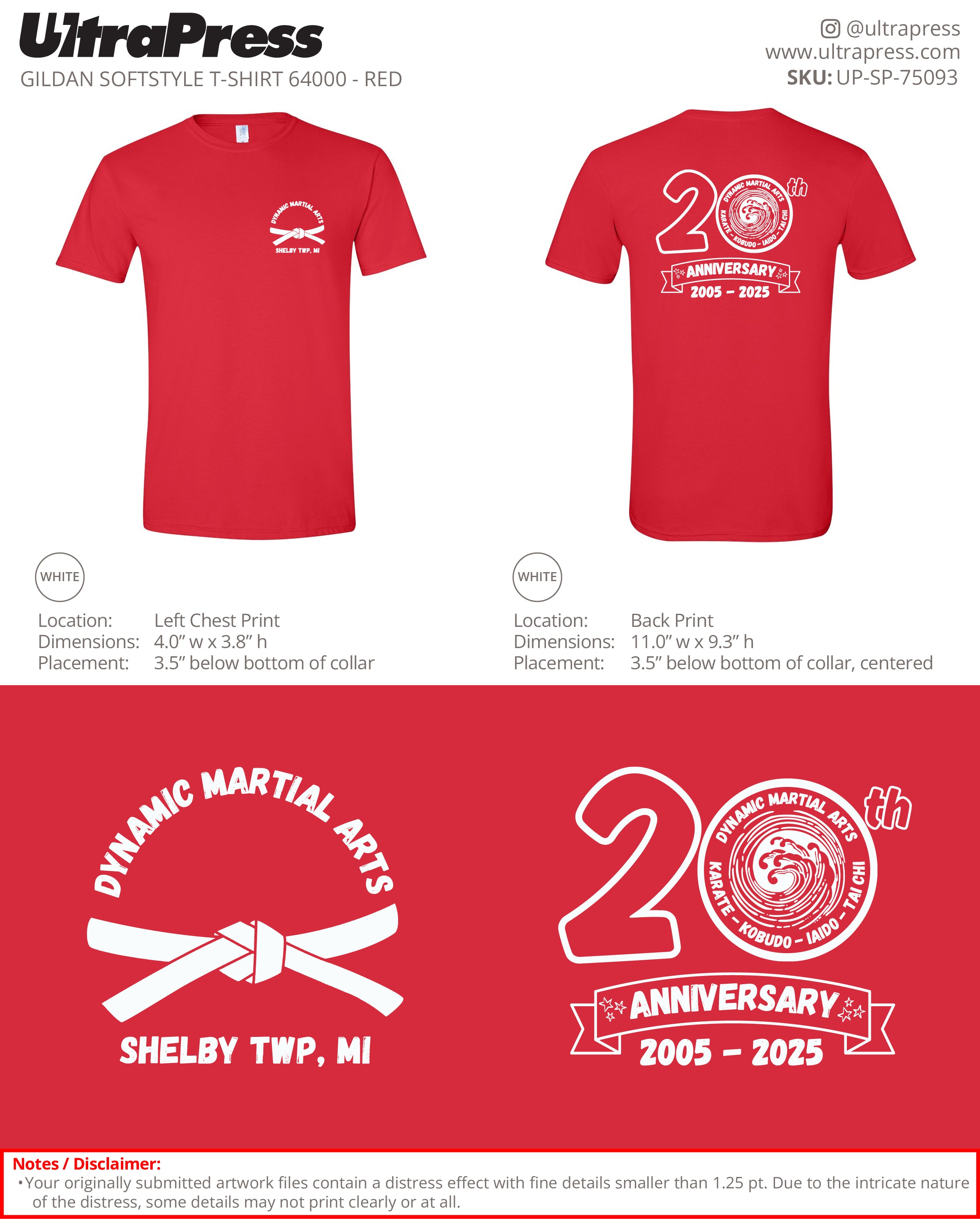 UP-SP-75093 Dynamic Martial Arts - Jon Davis 24 Min Qty (Bulk)