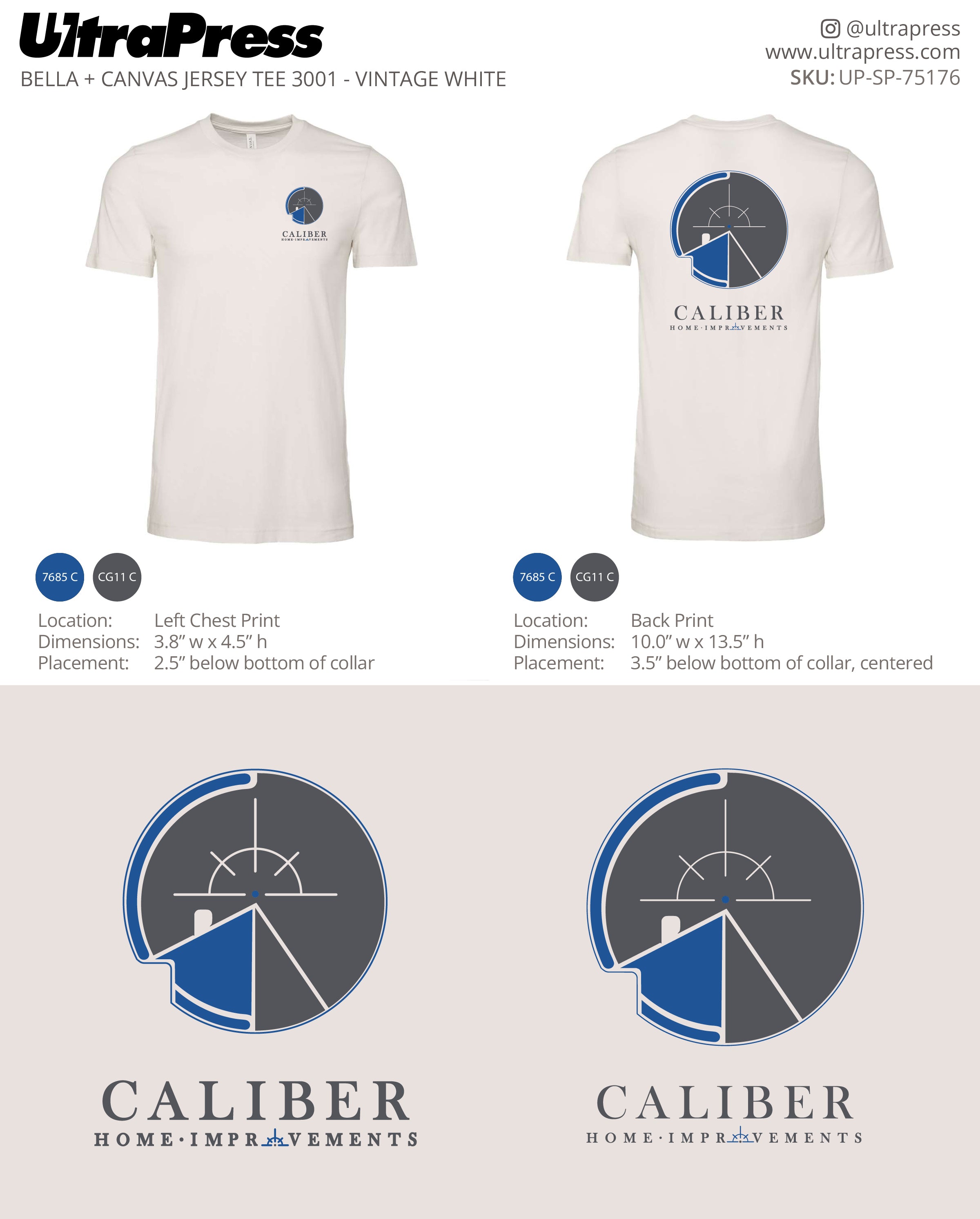 UP-SP-75176 Caliber Home Improvements - Anthony Rosario 24 Min Qty (Bulk)