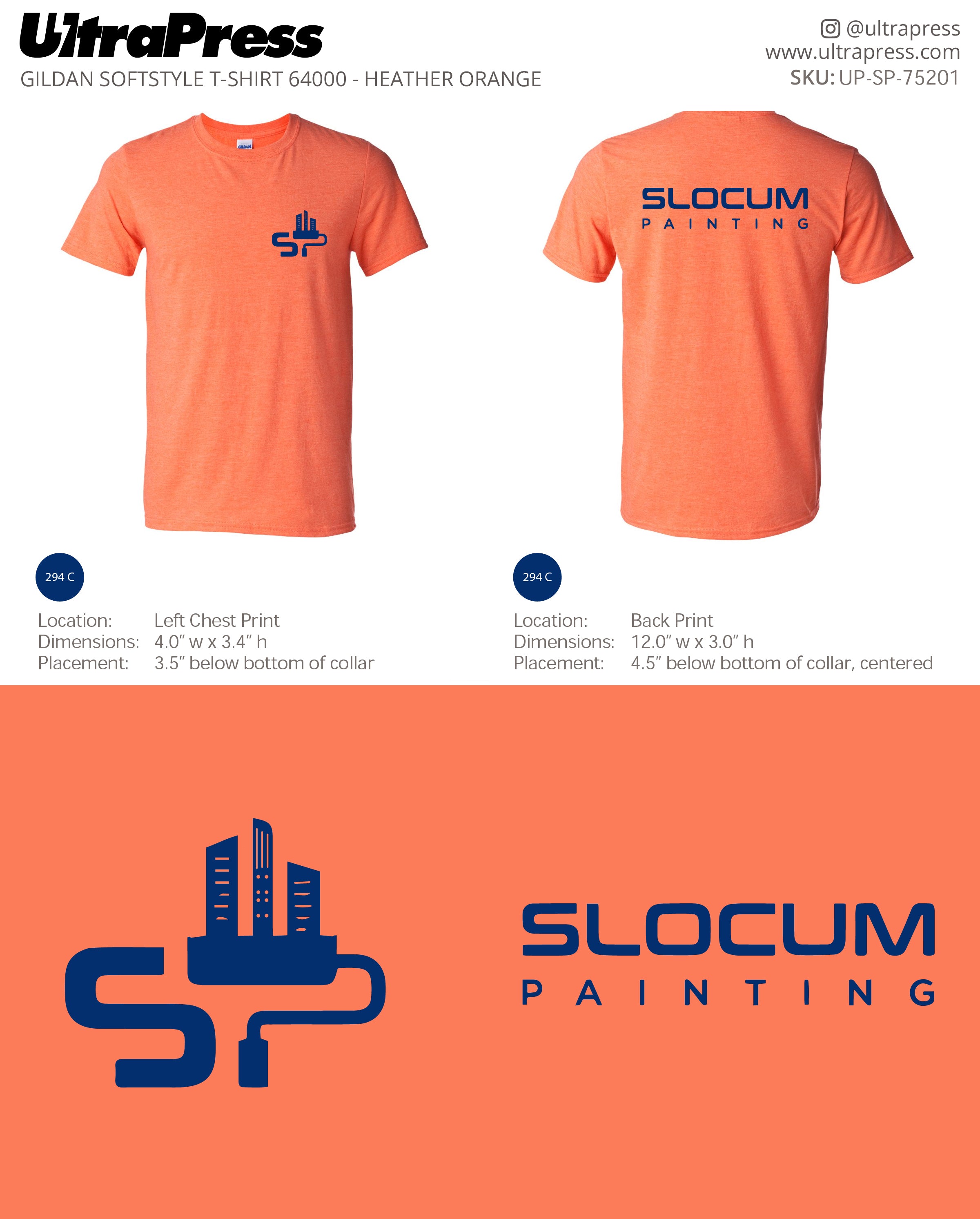 UP-SP-75201 Slocum Painting - Justin Slocum 100 Min Qty (Bulk)