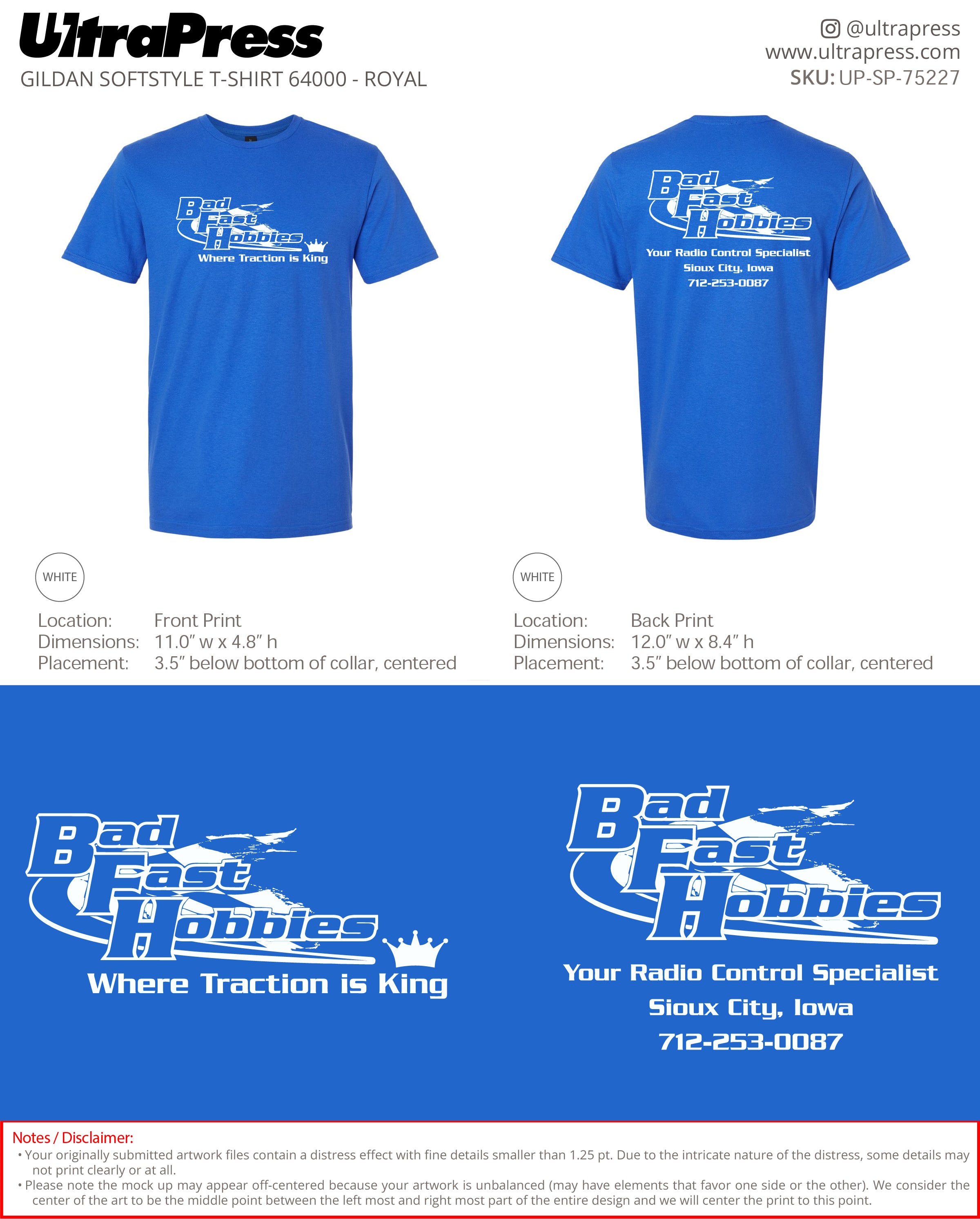 UP-SP-75227 Bad Fast Hobbies - Kirk Wiggs 100 Pieces Package (Bulk)