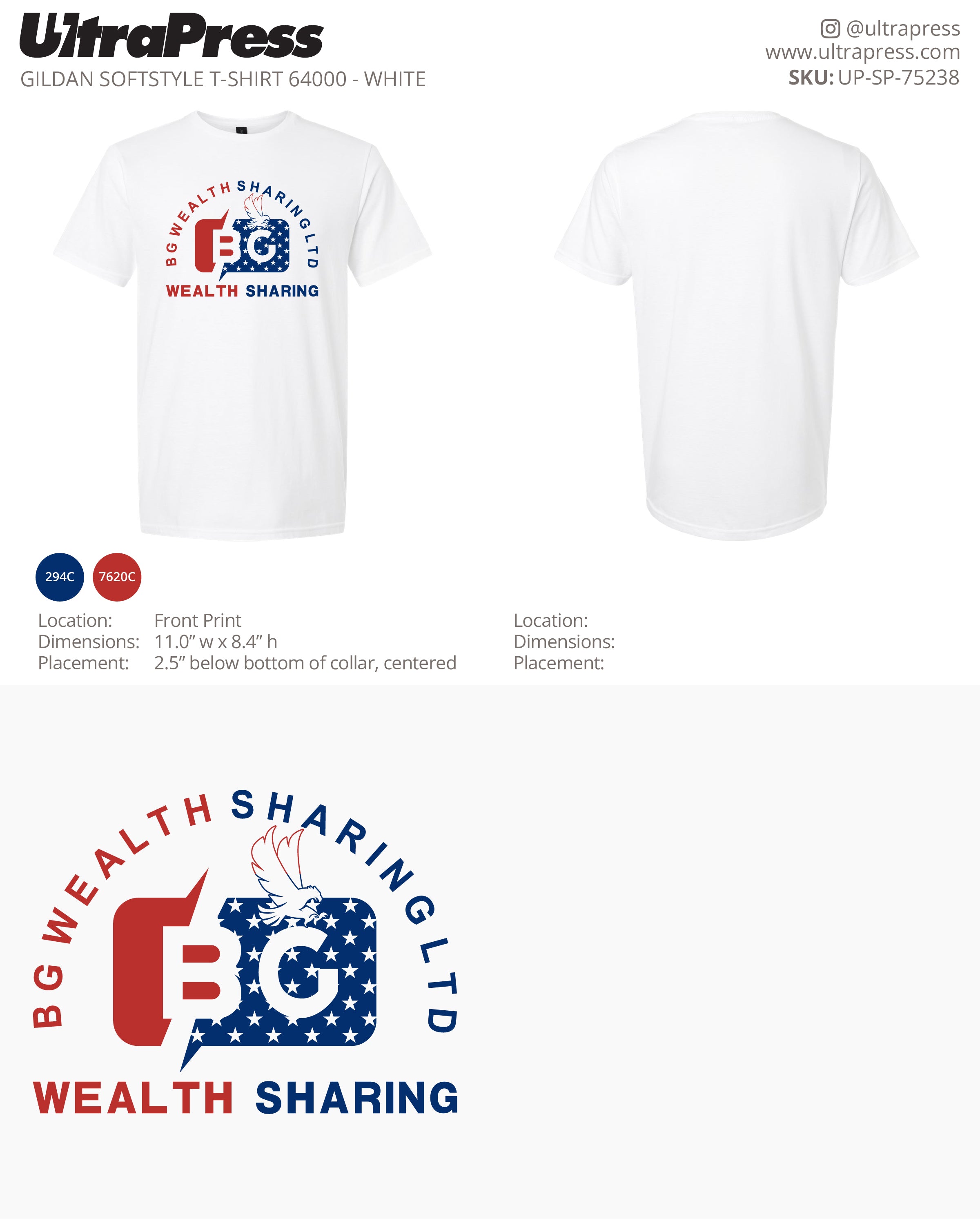 UP-SP-75238 BG Wealth Sharing LTD - Joy Arcenas 100 Min Qty (Bulk)