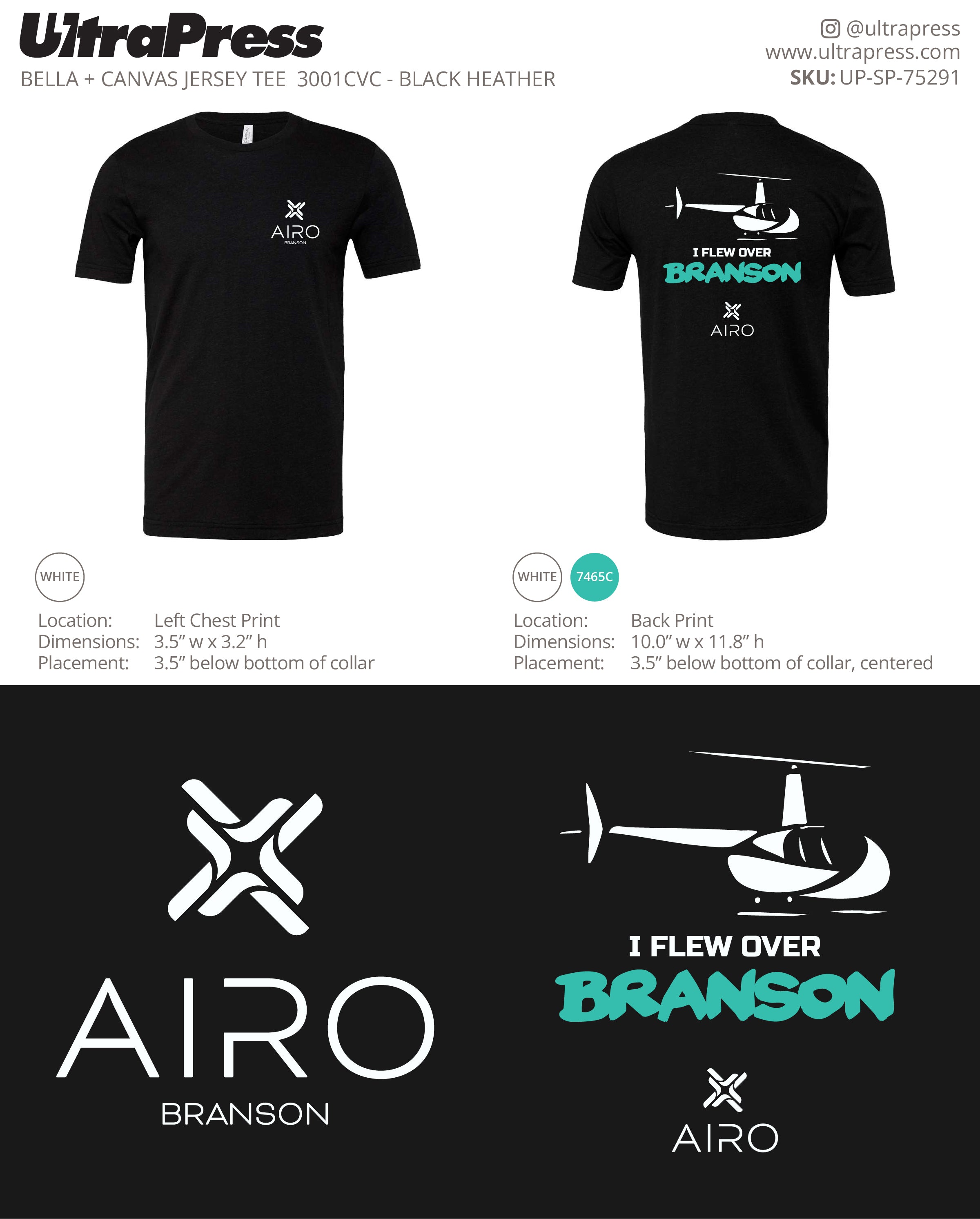 UP-SP-75291 Airo Branson - Camron McAhren 100 Min Qty (Bulk)