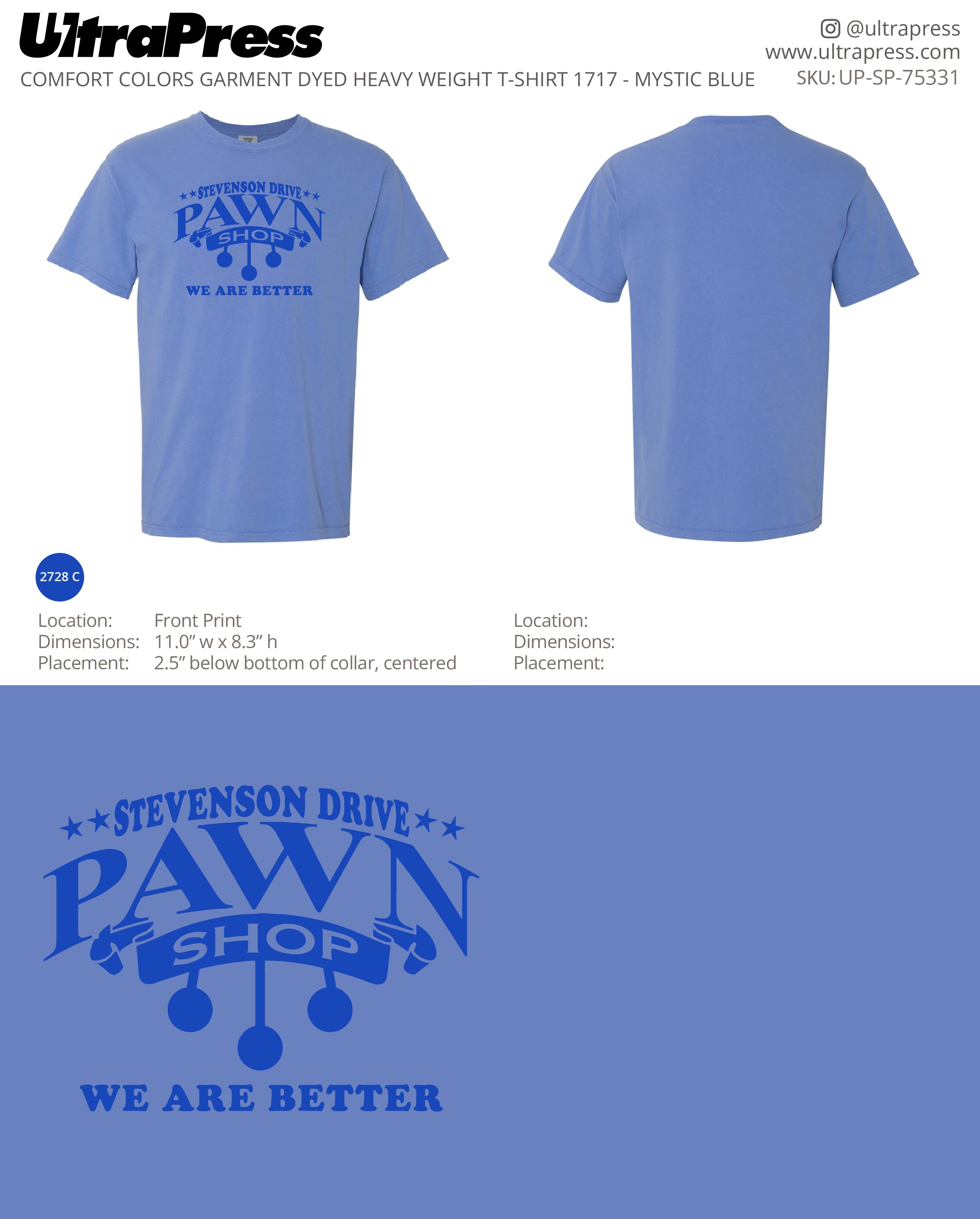 UP-SP-75331 Stevenson Drive Pawn Shop - Michael Young 100 Min Qty (Bulk)