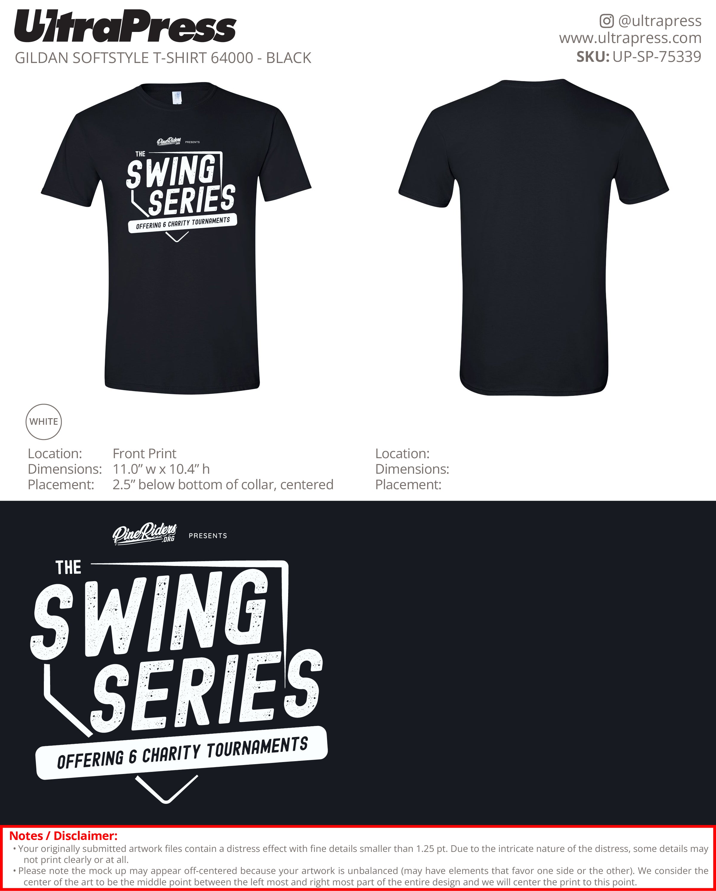UP-SP-75339 The Swing Series - Josh Neuberger 100 Min Qty (Bulk)