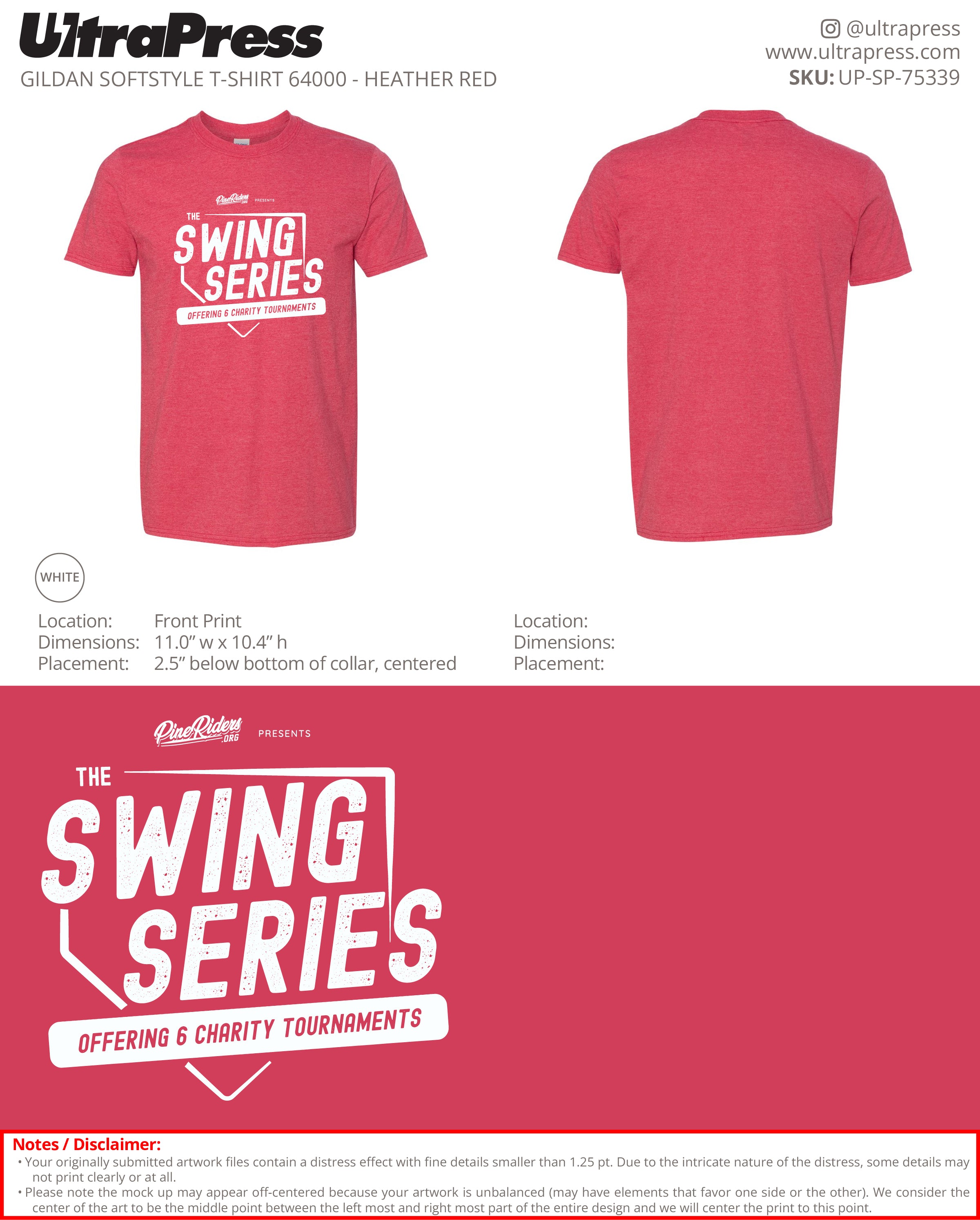 UP-SP-75339 The Swing Series - Josh Neuberger 100 Min Qty (Bulk)