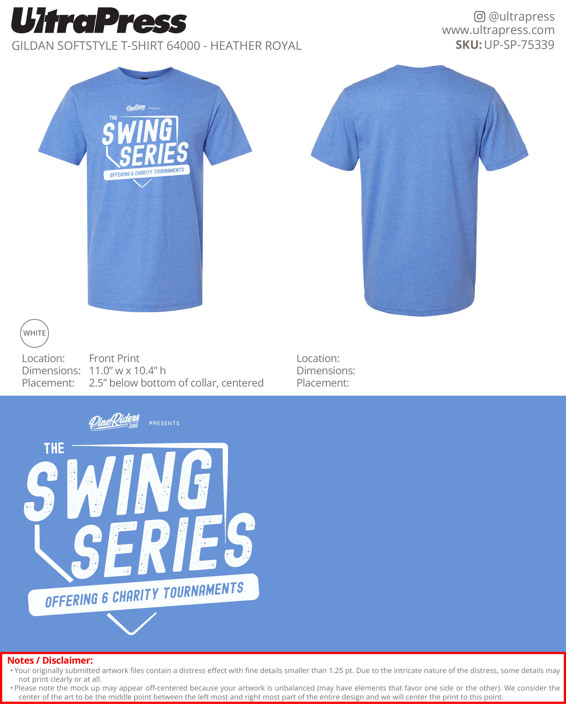 UP-SP-75339 The Swing Series - Josh Neuberger 100 Min Qty (Bulk)