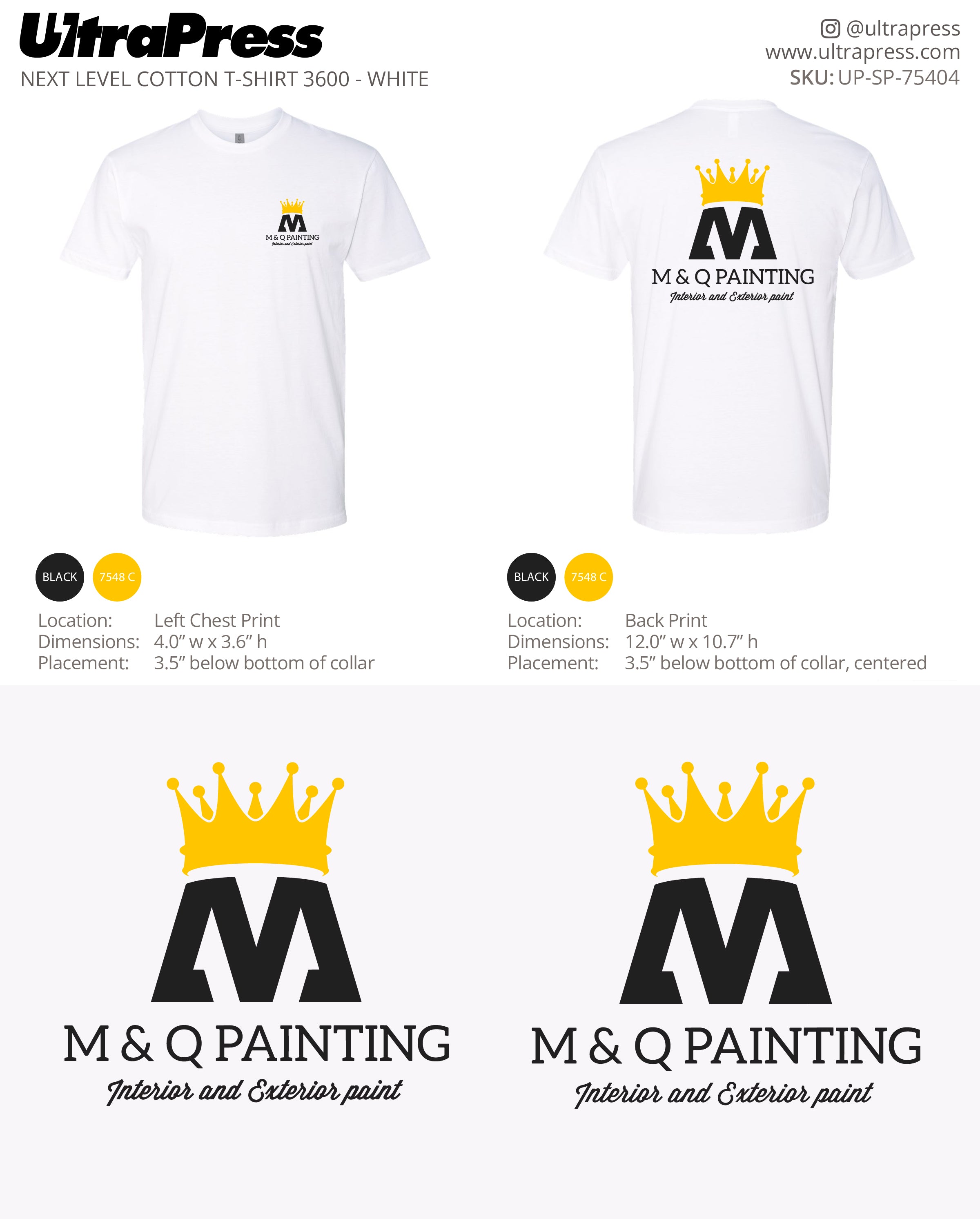 UP-SP-75404 M & Q PAINTING - Miguel Izazaga 100 Min Qty (Bulk)