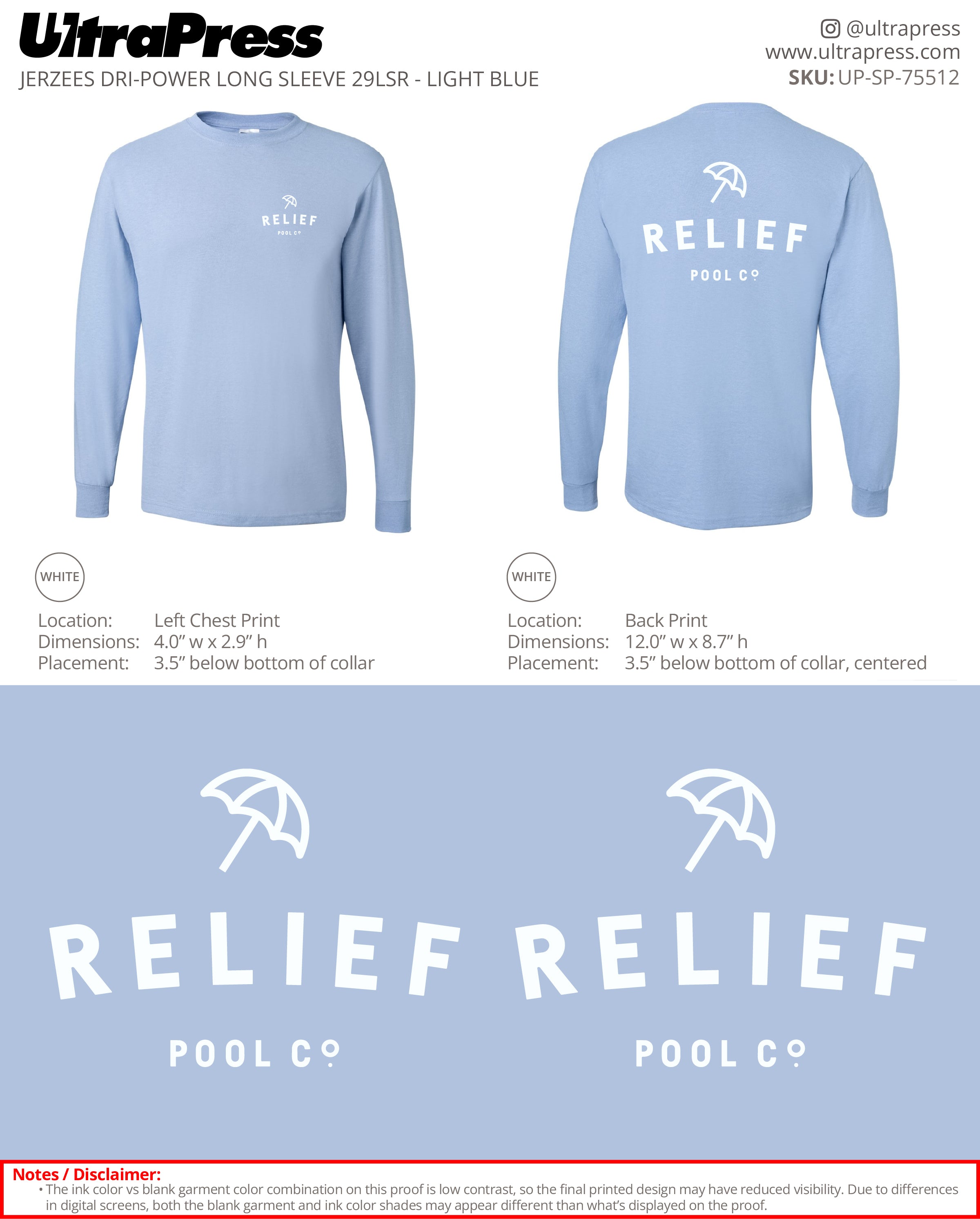 UP-SP-75512 Relief Pool Co. - Benjamin Landry 50 Pieces Package (Bulk)