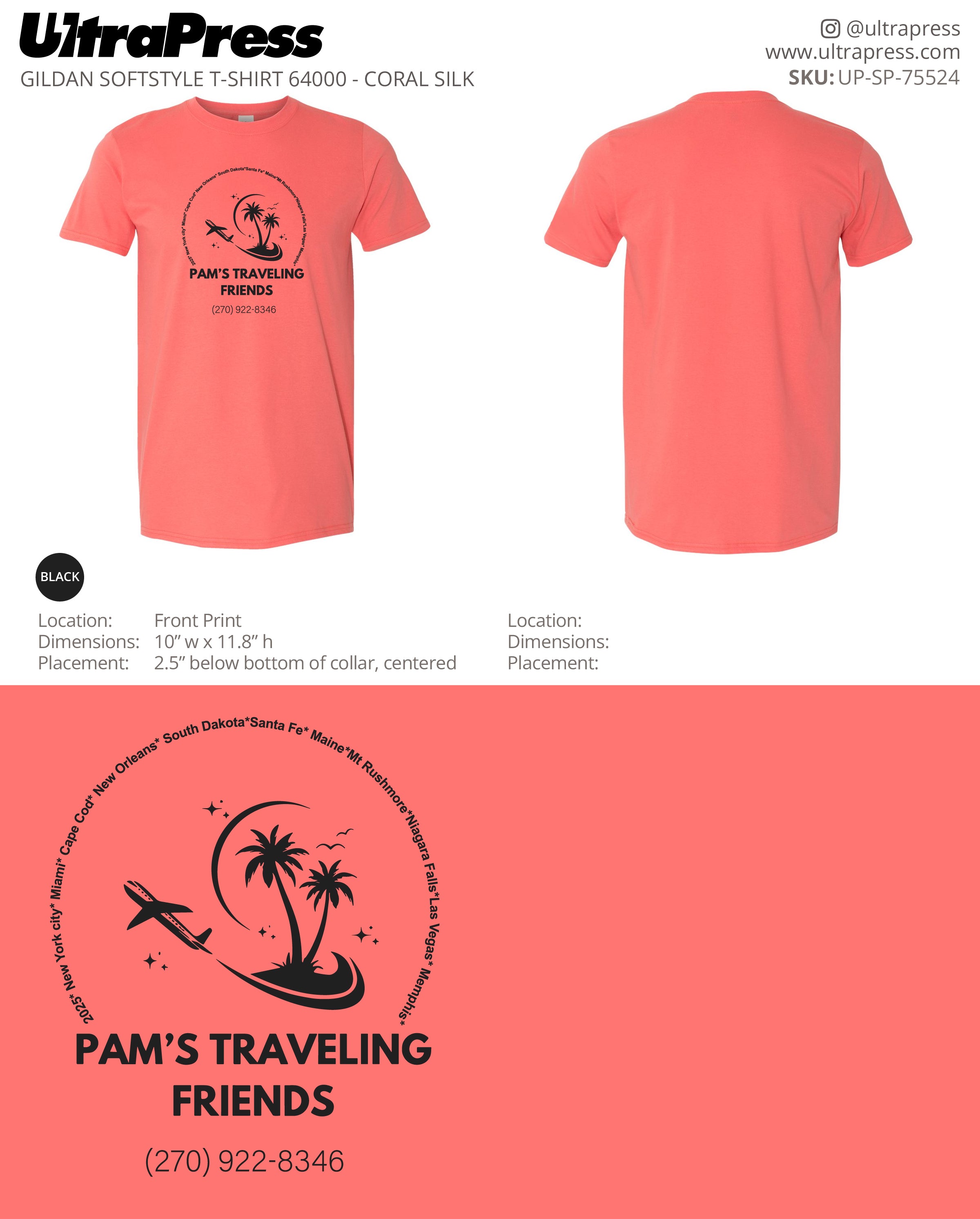 UP-SP-75524 Pam's Traveling Friends - Pam Lee 100 Pieces Package (Bulk)