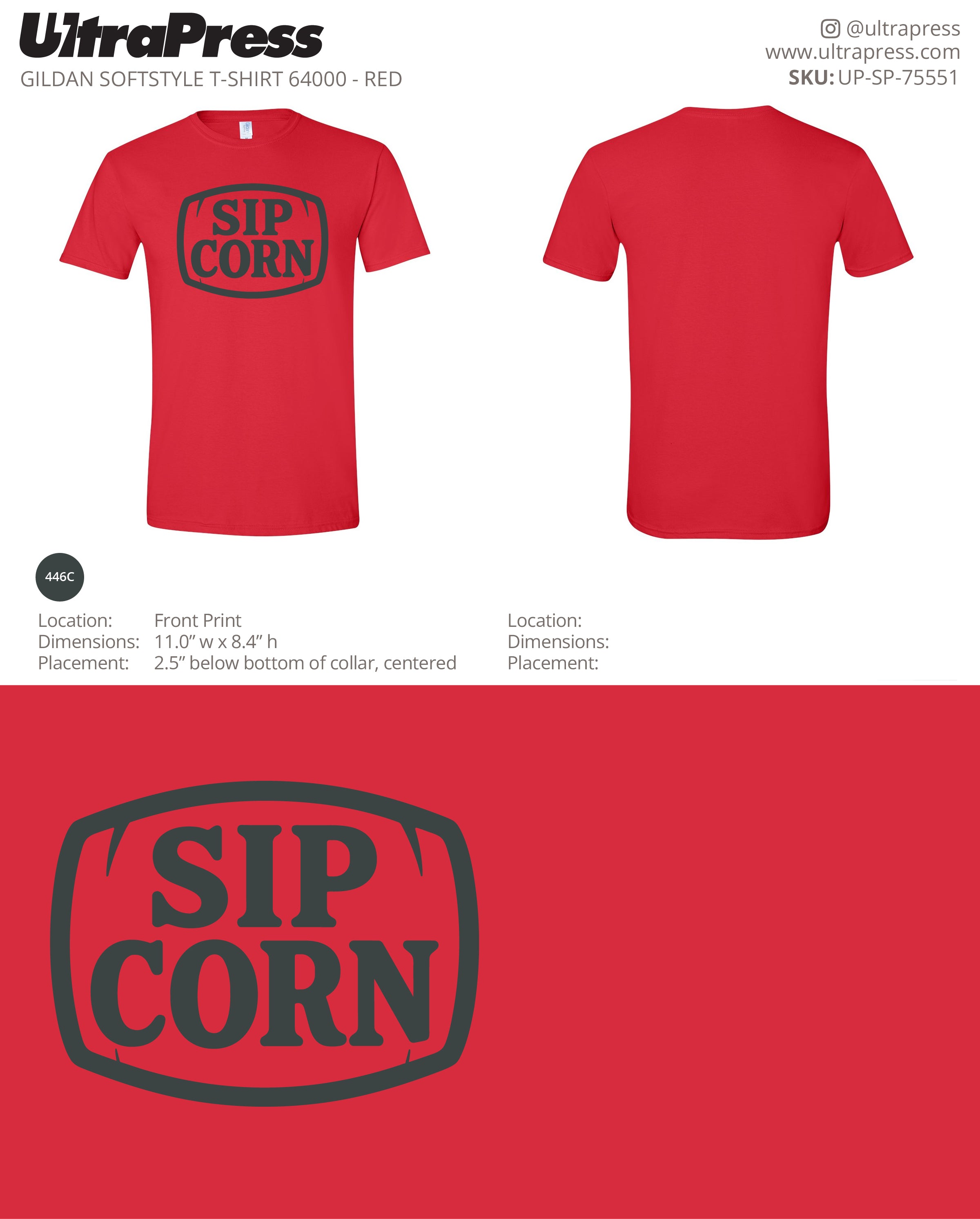 UP-SP-75551 Sip Corn - Tony Catanzaro 100 Min Qty (Bulk)