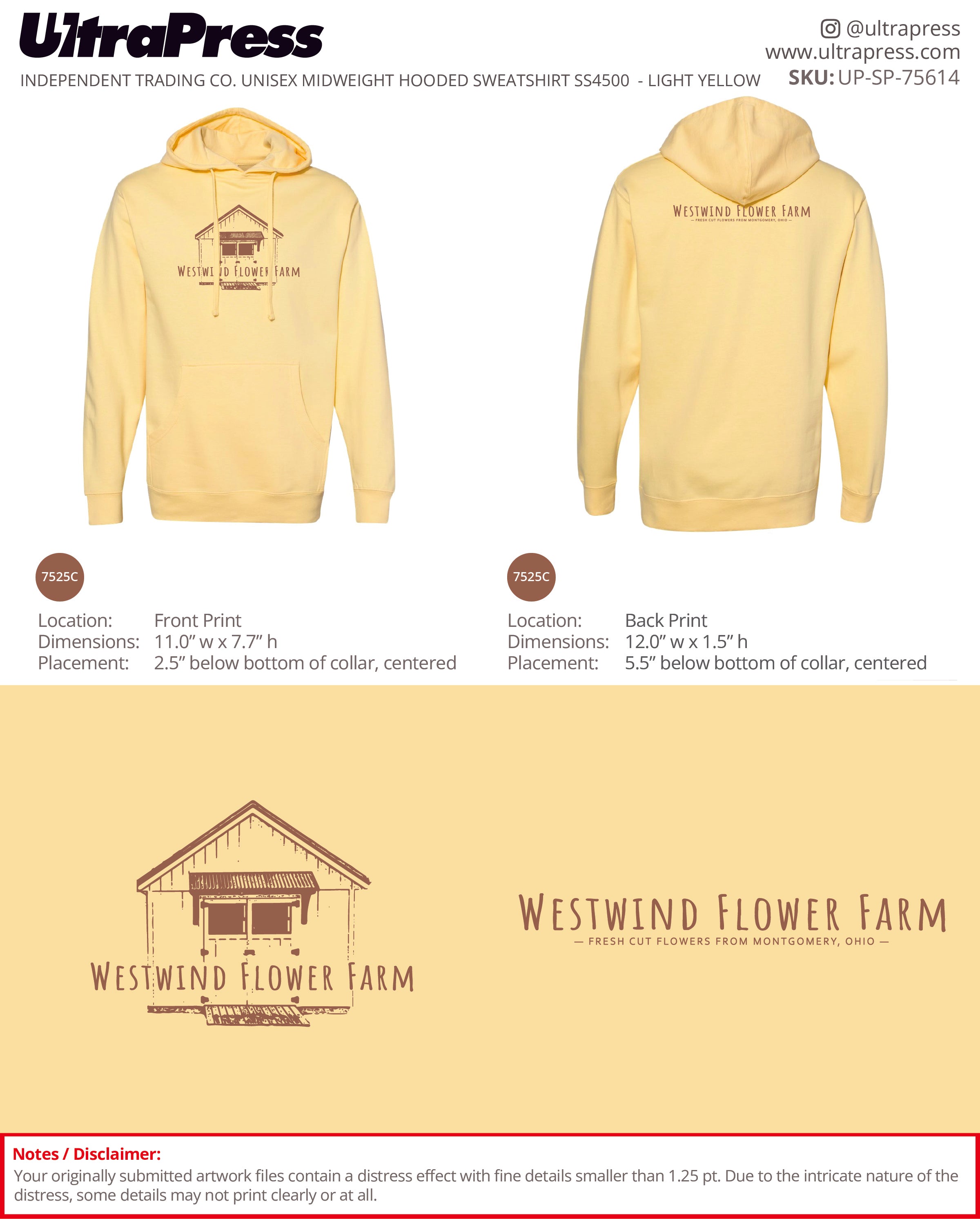 UP-SP-75614 Westwind Flower Farm - Amy Phipps 24 Min Qty (Bulk)