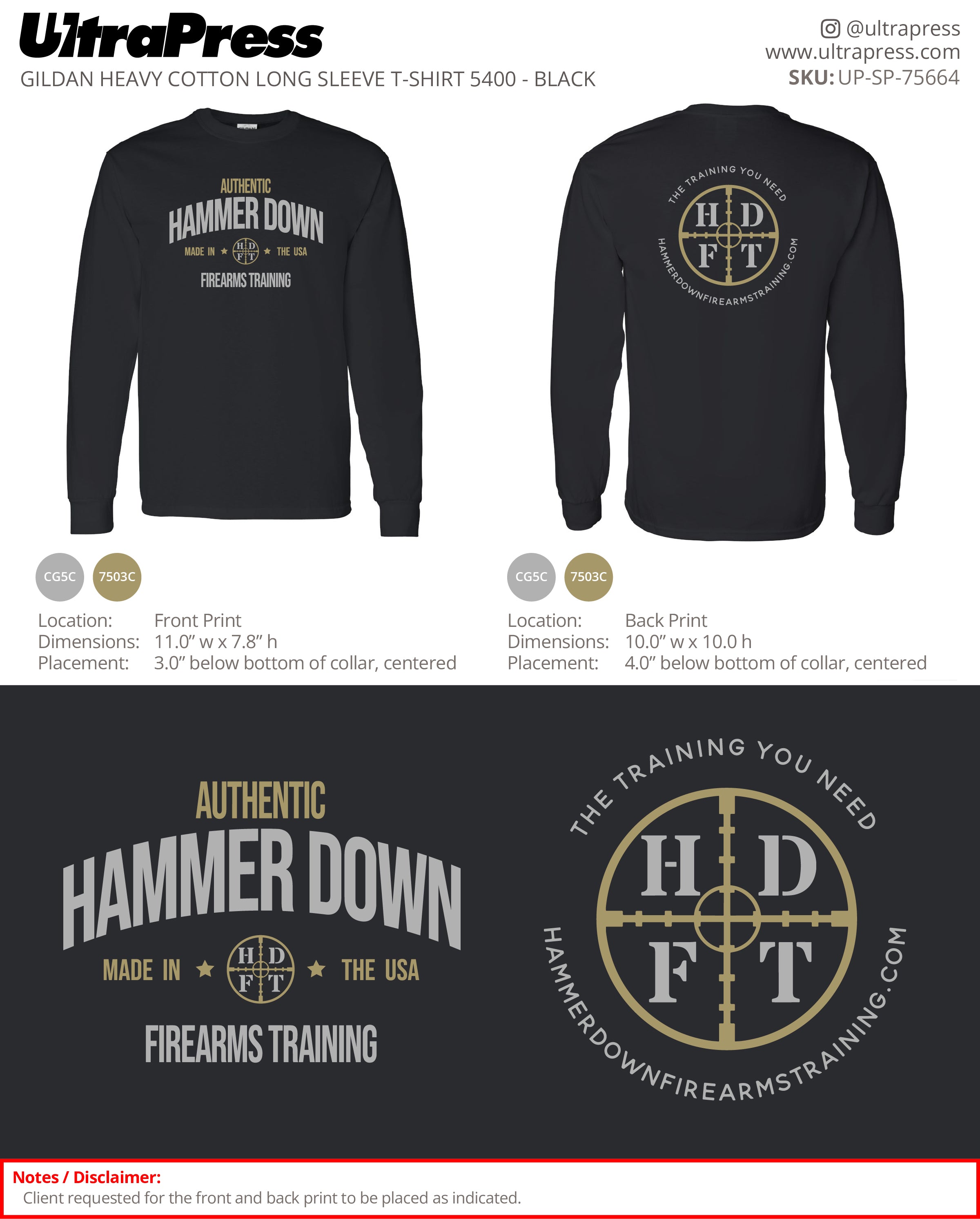 UP-SP-75664 Hammer Down - Jennifer Drake 50 Pieces Package (Bulk)