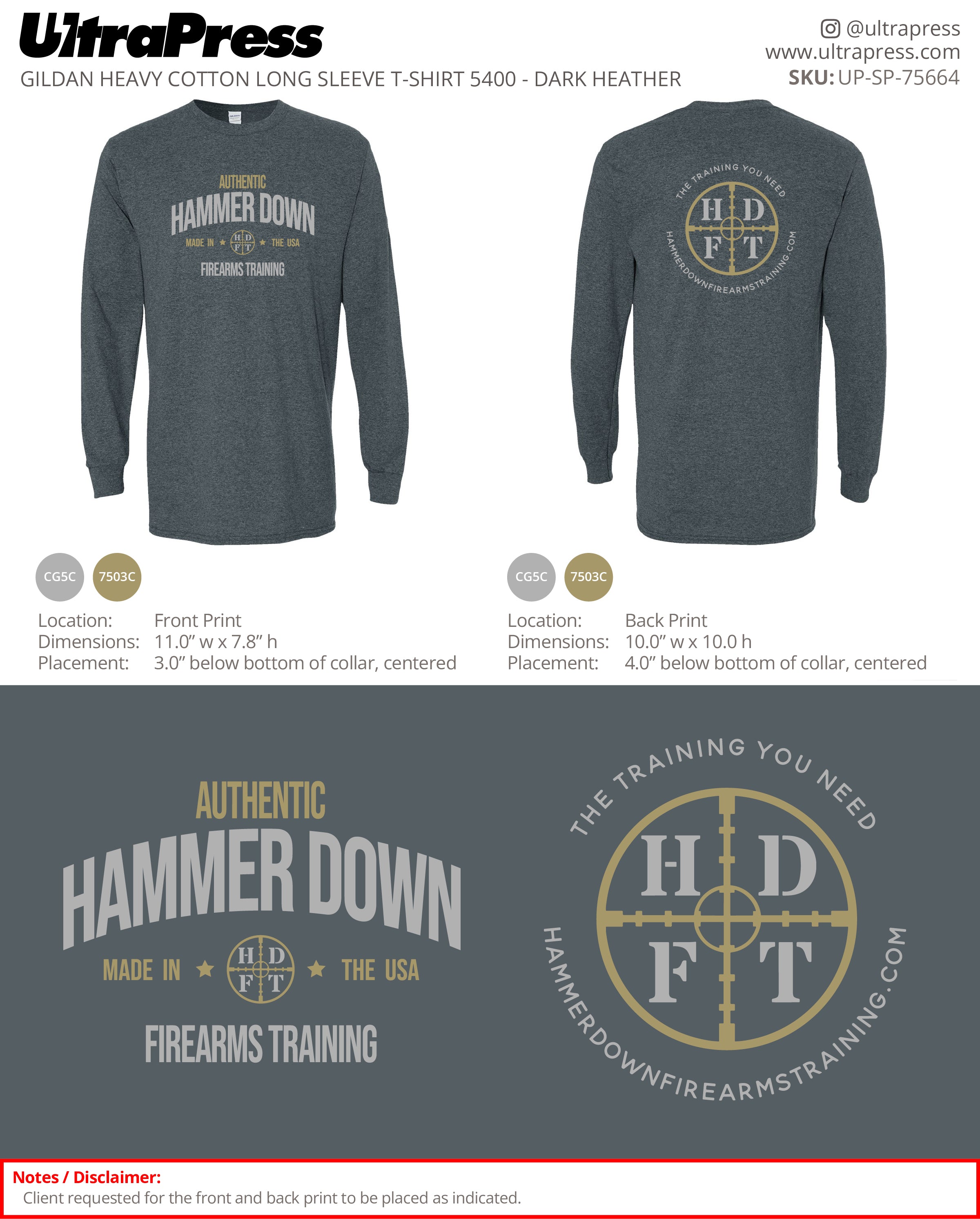 UP-SP-75664 Hammer Down - Jennifer Drake 50 Pieces Package (Bulk)