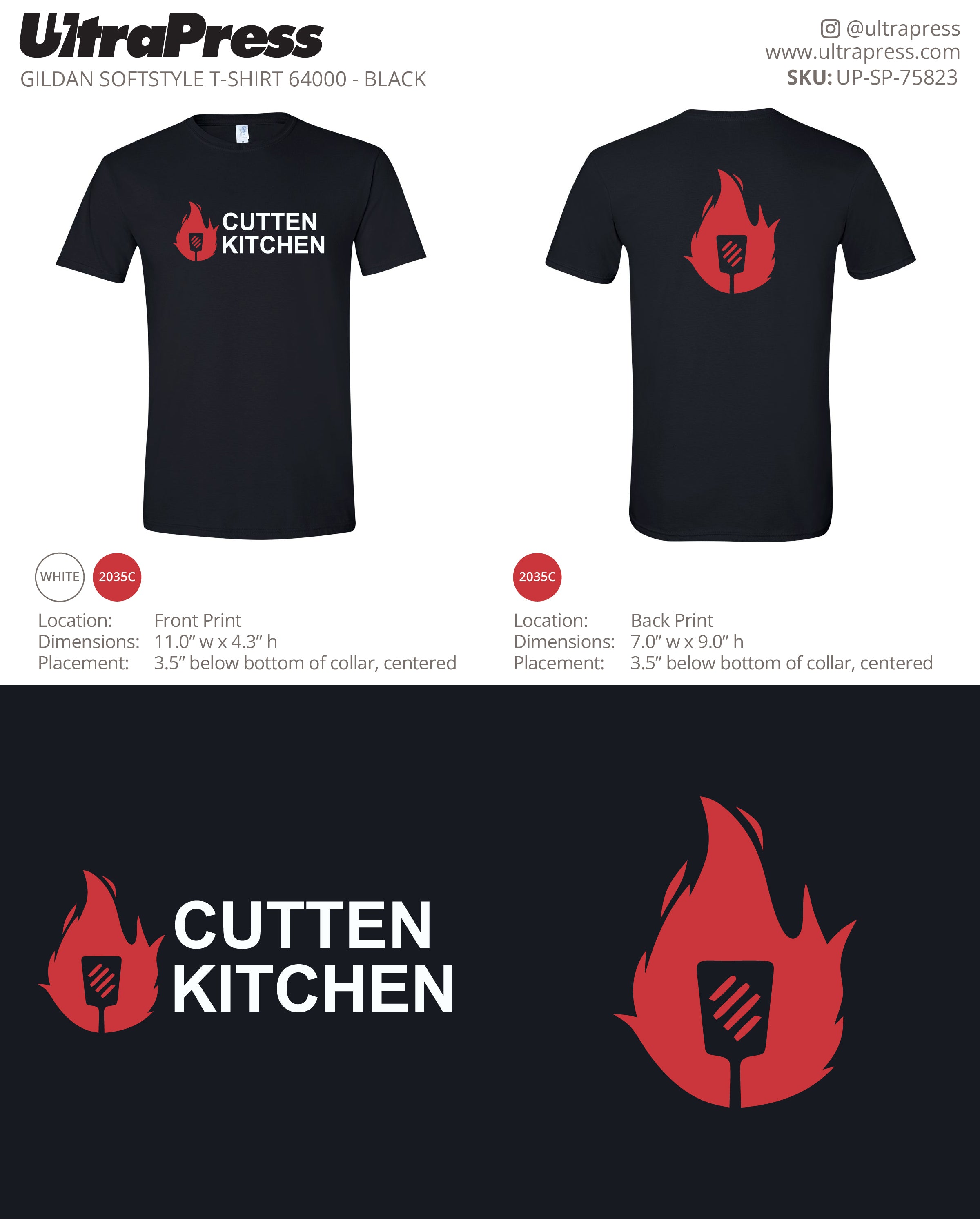 UP-SP-75823 Cutten Kitchen - Tulio Aparicio 100 Min Qty (Bulk)