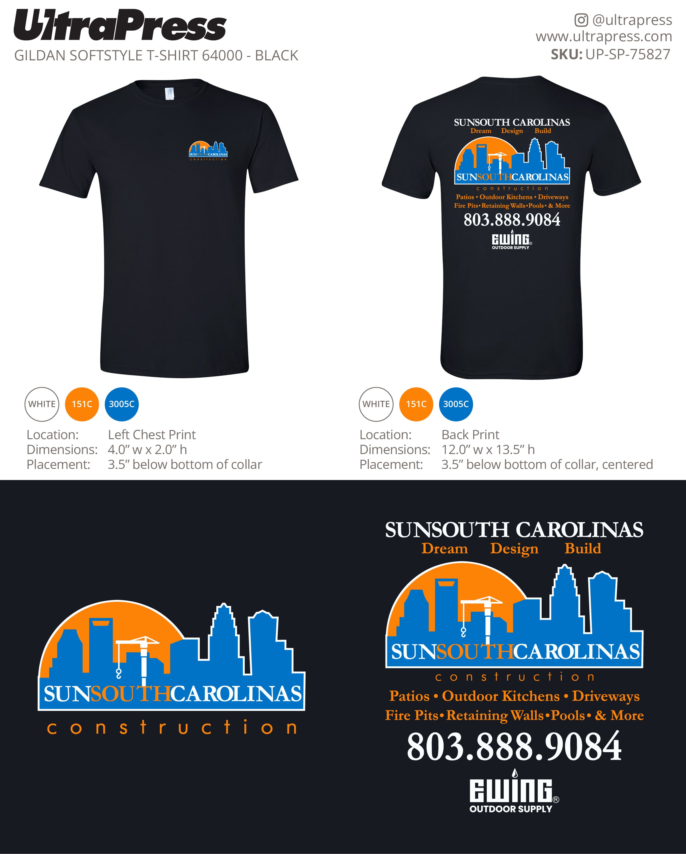 UP-SP-75827 Sun South Carolinas - Christina Calzadilla 100 Min Qty (Bulk)