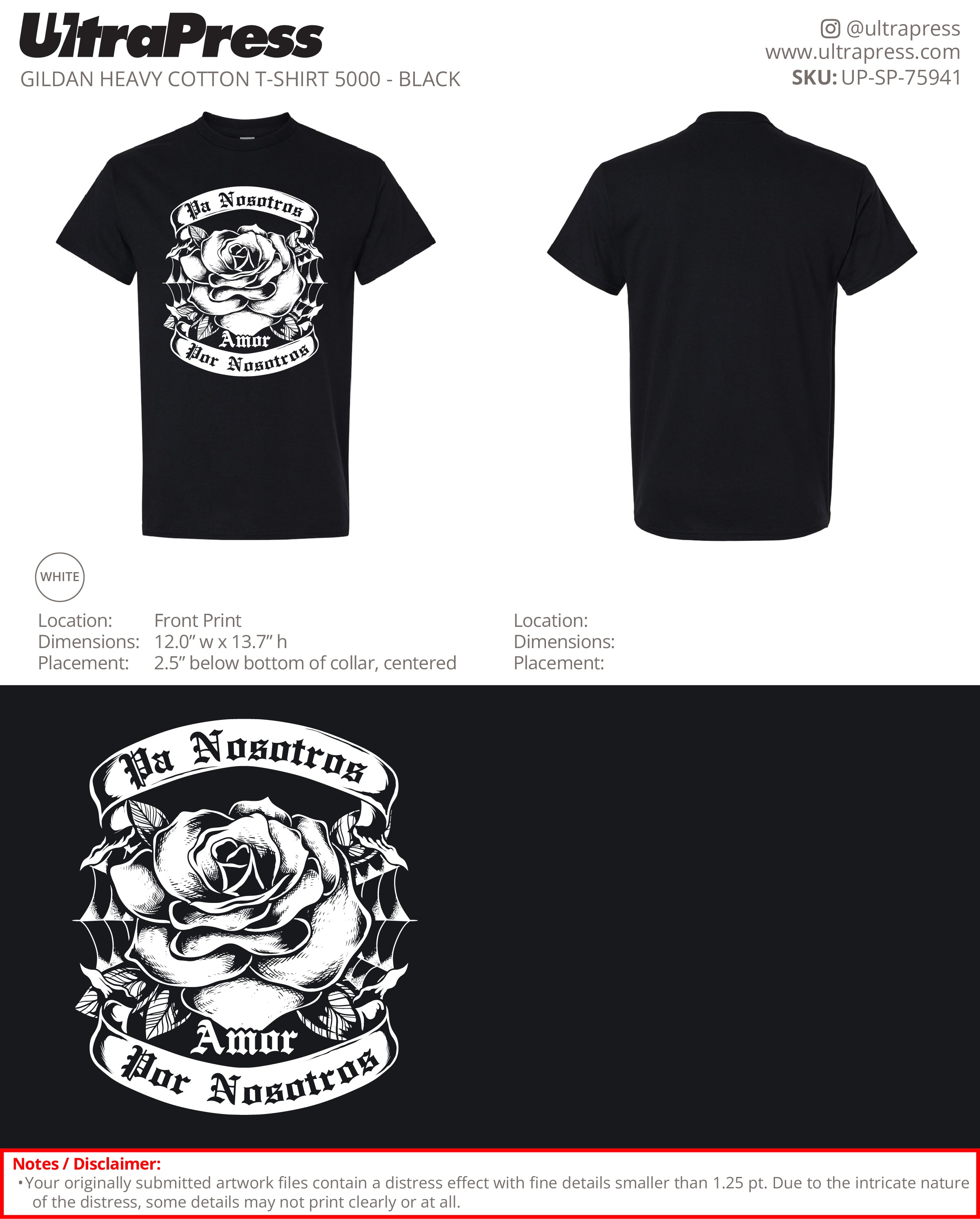 UP-SP-75941 Pa Nosotros Por Nosotros - Sams Toribio 100 Min Qty (Bulk)