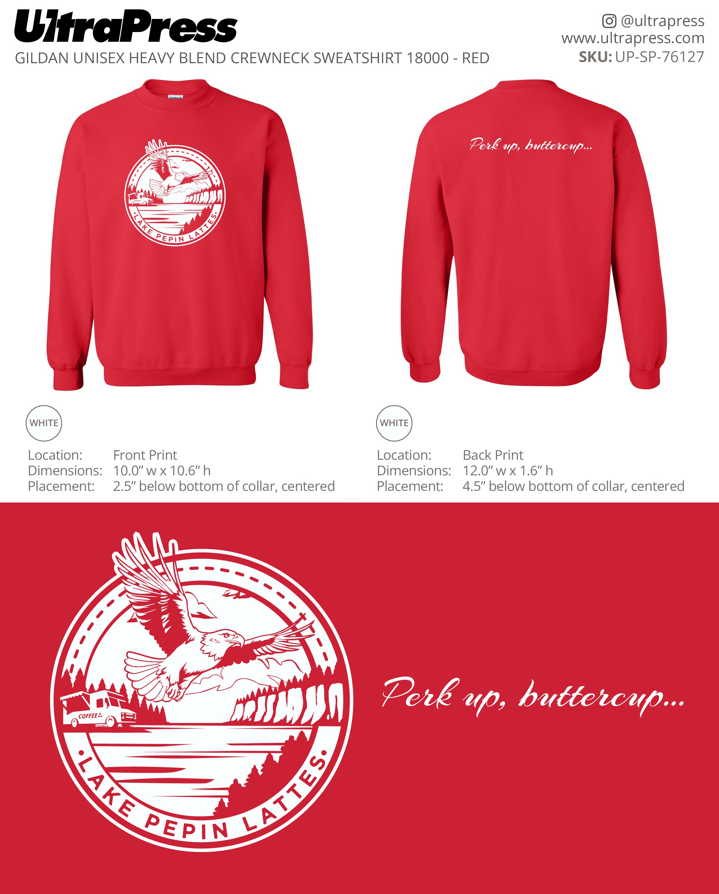 UP-SP-76127 Lake Pepin Lattes - Kyle Anderson 50 Pieces Package (Bulk)