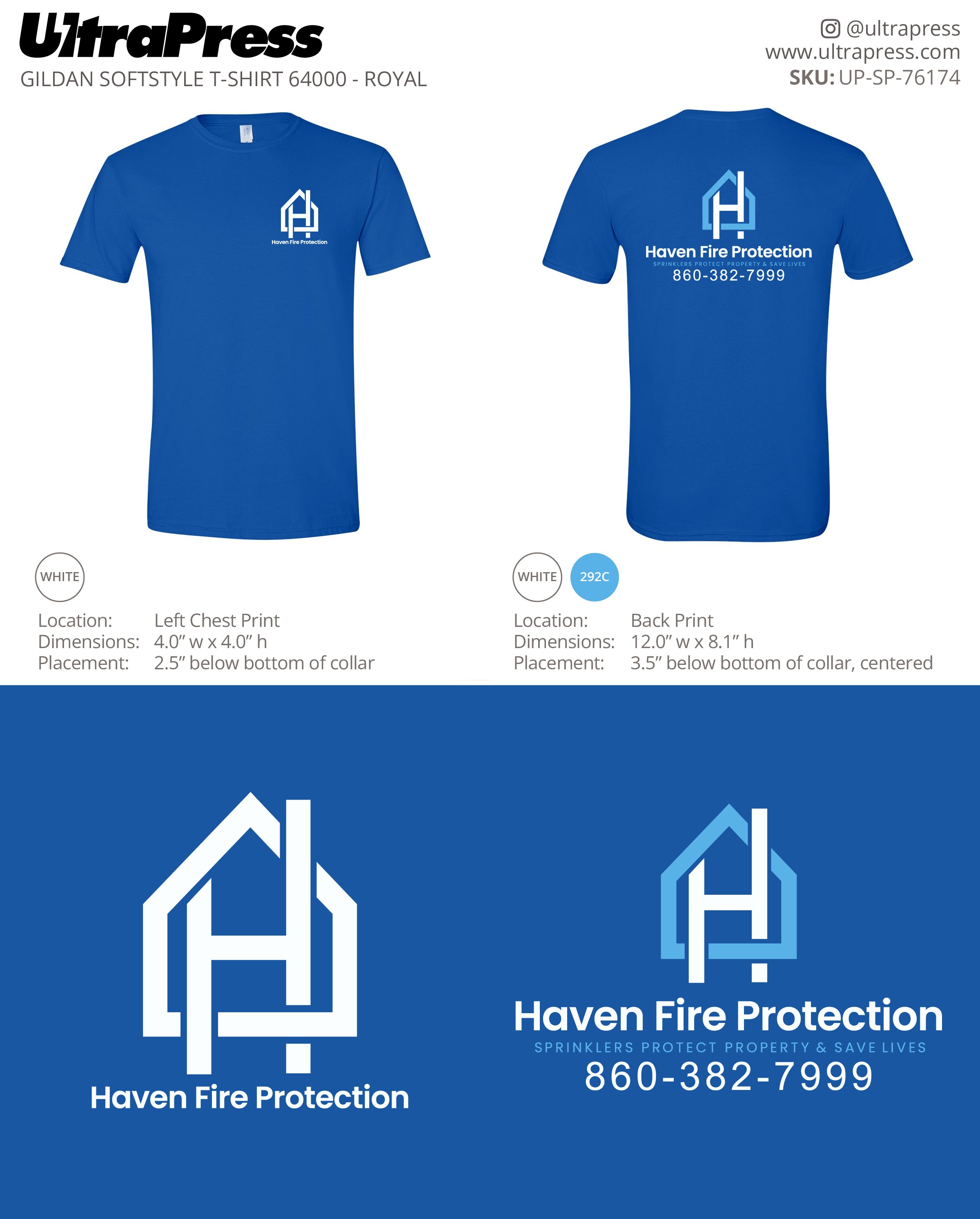 UP-SP-76174 Haven Fire Protection - Seechanh Keomanivong 100 Min Qty (Bulk)