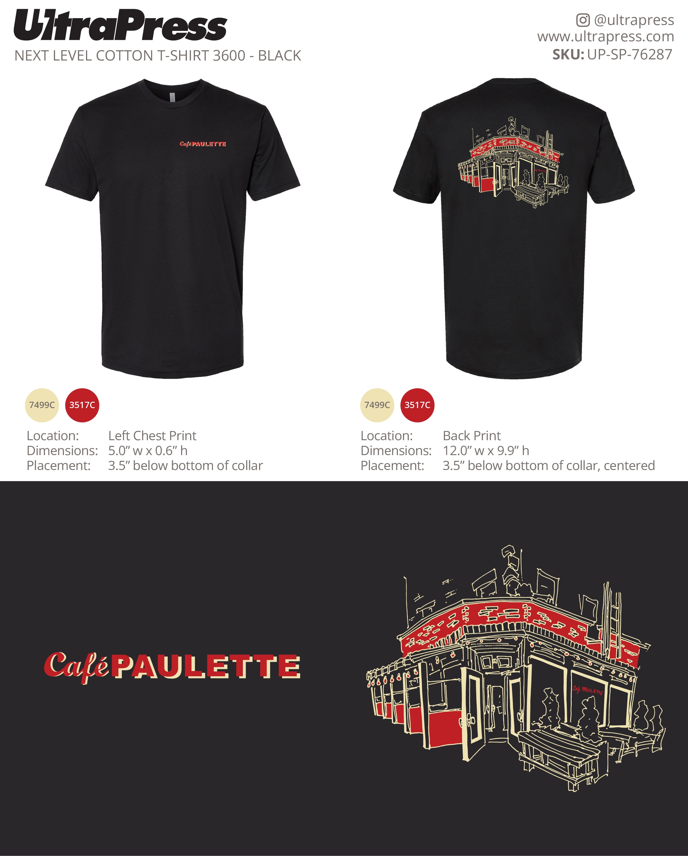 UP-SP-76287 Cafe Paulette - Lionel 100 Pieces Package (Bulk)