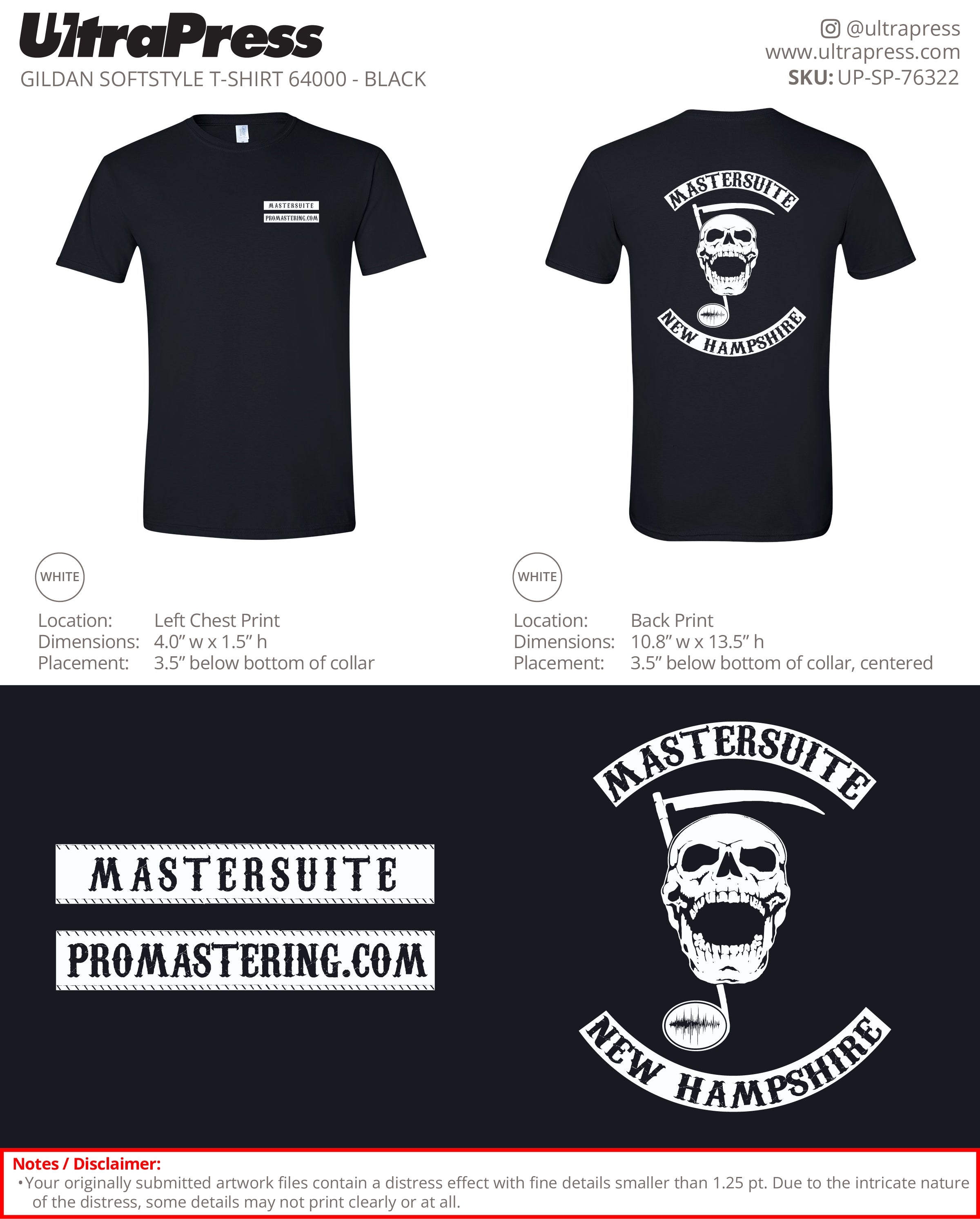 UP-SP-76322 Mastersuite Shirts - Jay Frigoletto 50 Min Qty (Bulk)