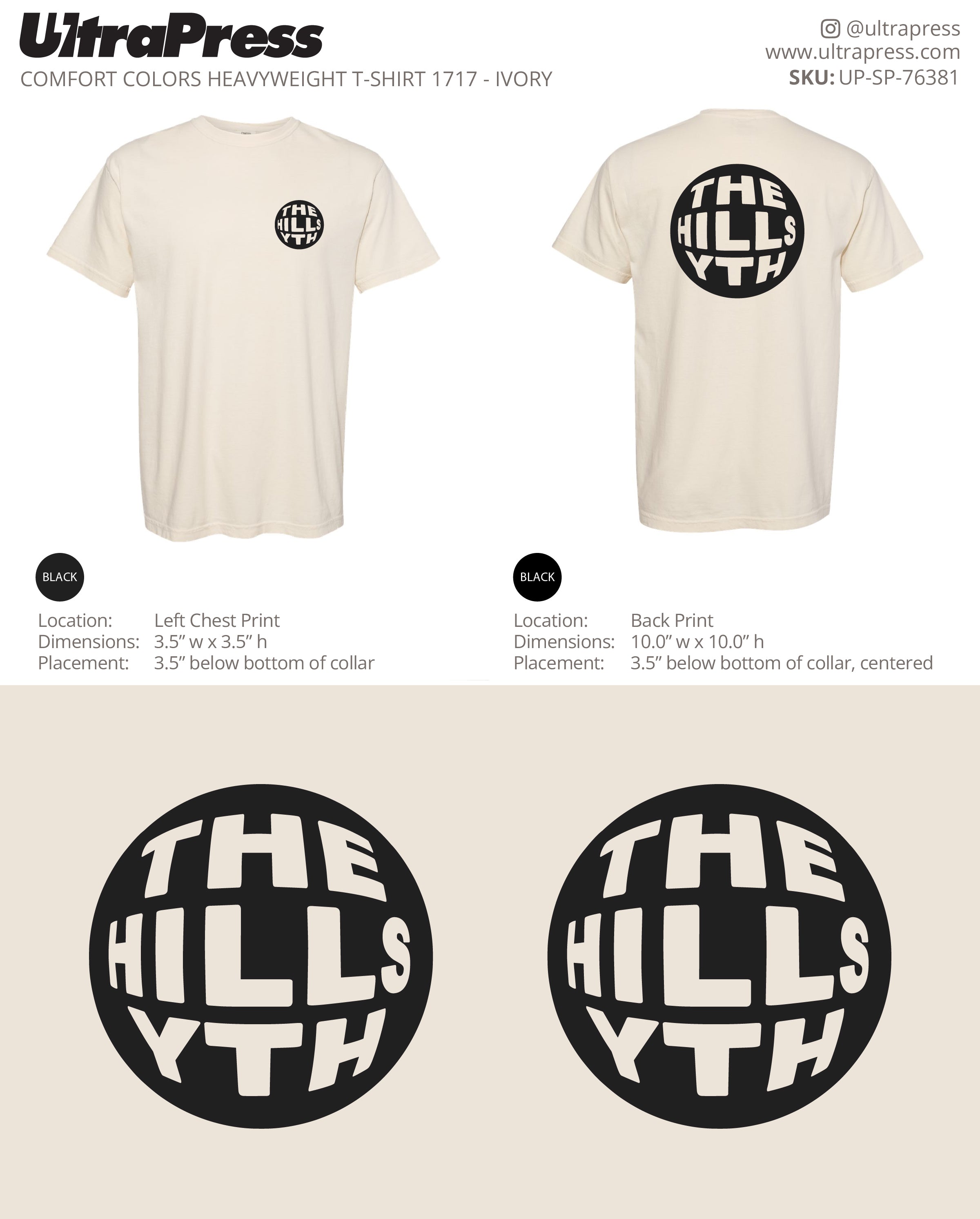 UP-SP-76381 THE HILLS YTH - Gary Jones 100 Min Qty (Bulk)