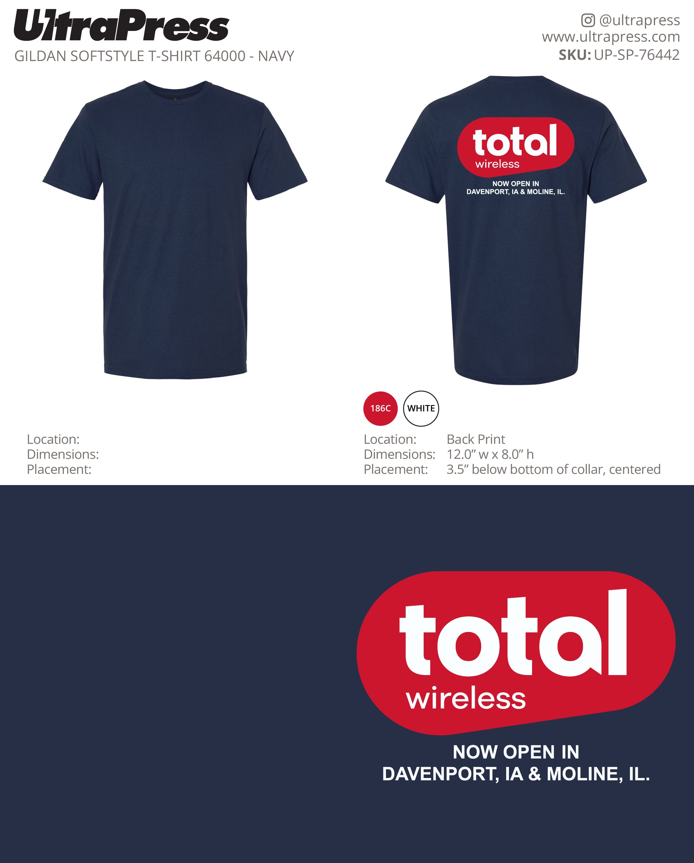 UP-SP-76442 Total Wireless - Hammad Grewal 100 Min Qty (Bulk)