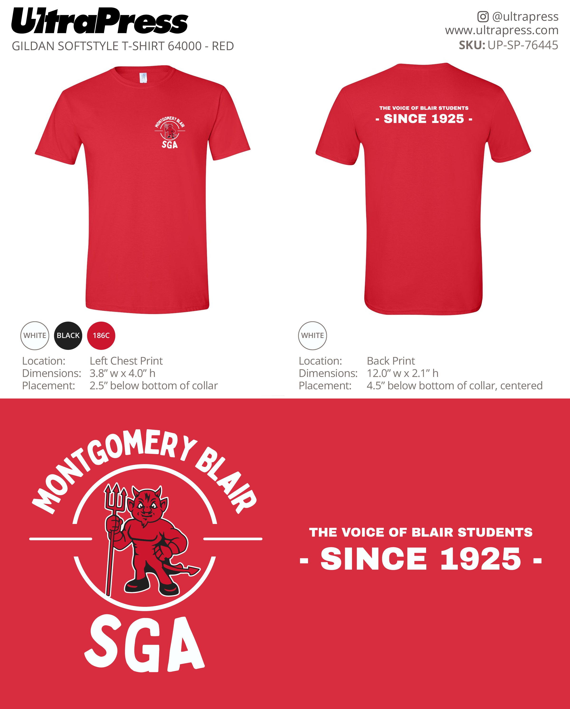 UP-SP-76445 Montgomery Blair SGA - Kevin Shindel 100 Min Qty (Bulk)