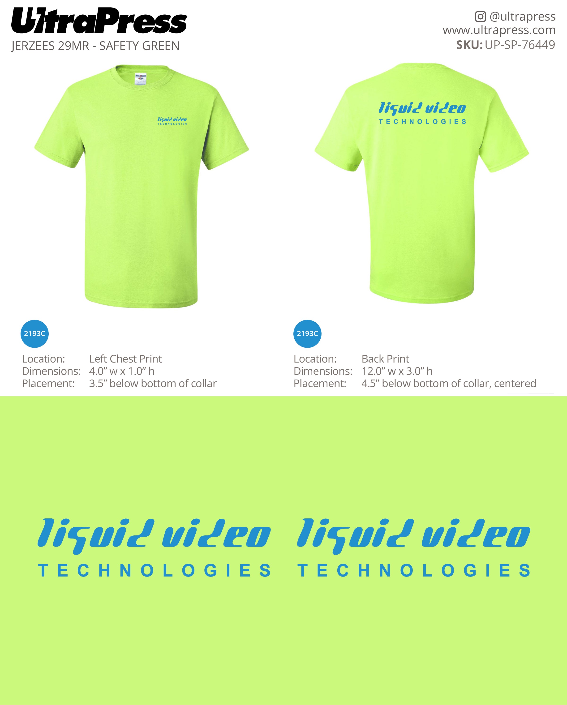 UP-SP-76449 Liquid Video Technologies - Shawn Parcell - 24 Min Qty (Bulk)