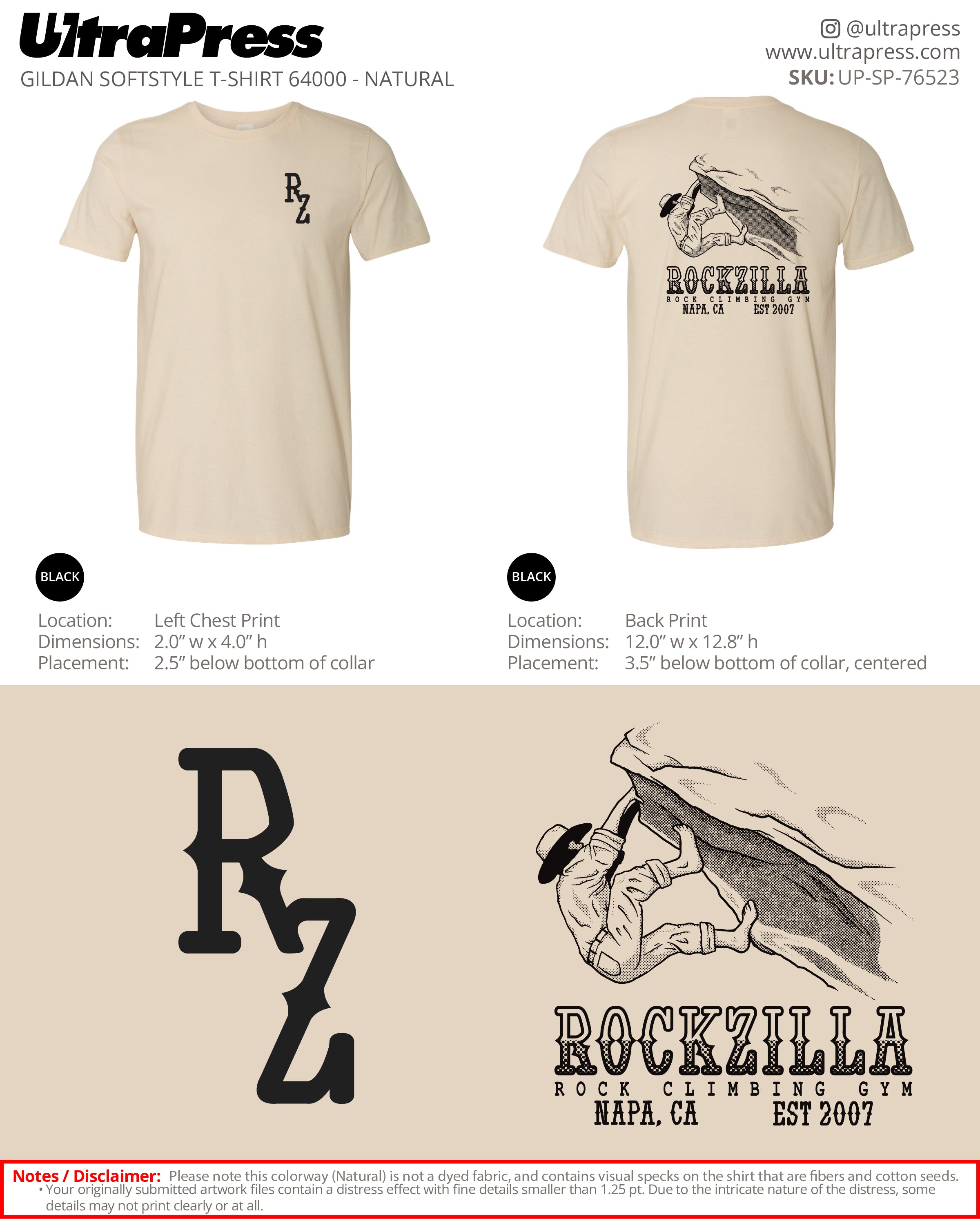 UP-SP-76523 Rockzilla - Dylan Robertson 100 Pieces Package Deal (Bulk)